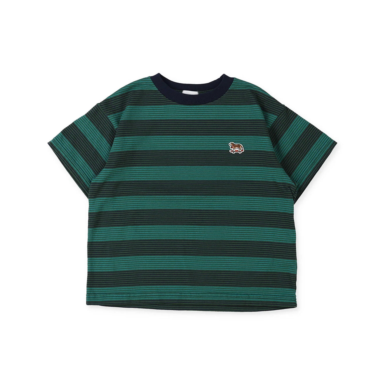Denim Dungaree-Kids Knitted T-shirts Green