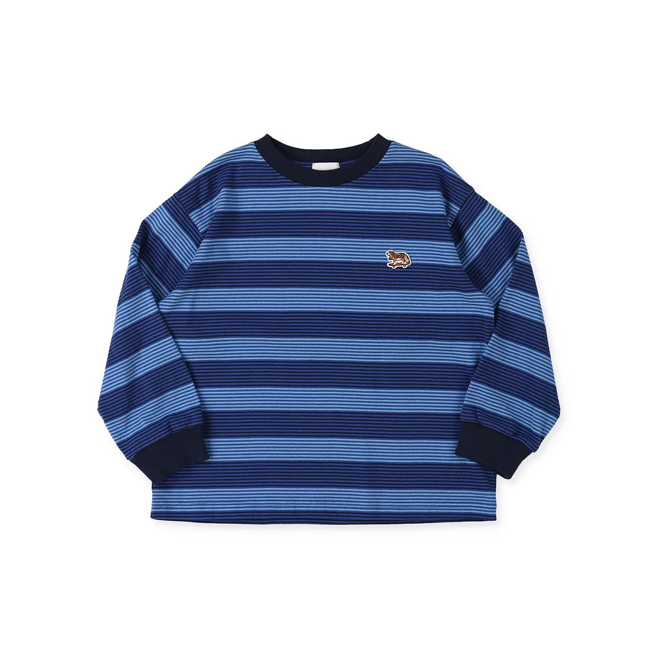 Denim Dungaree-Kids Knitted T-shirts Blue