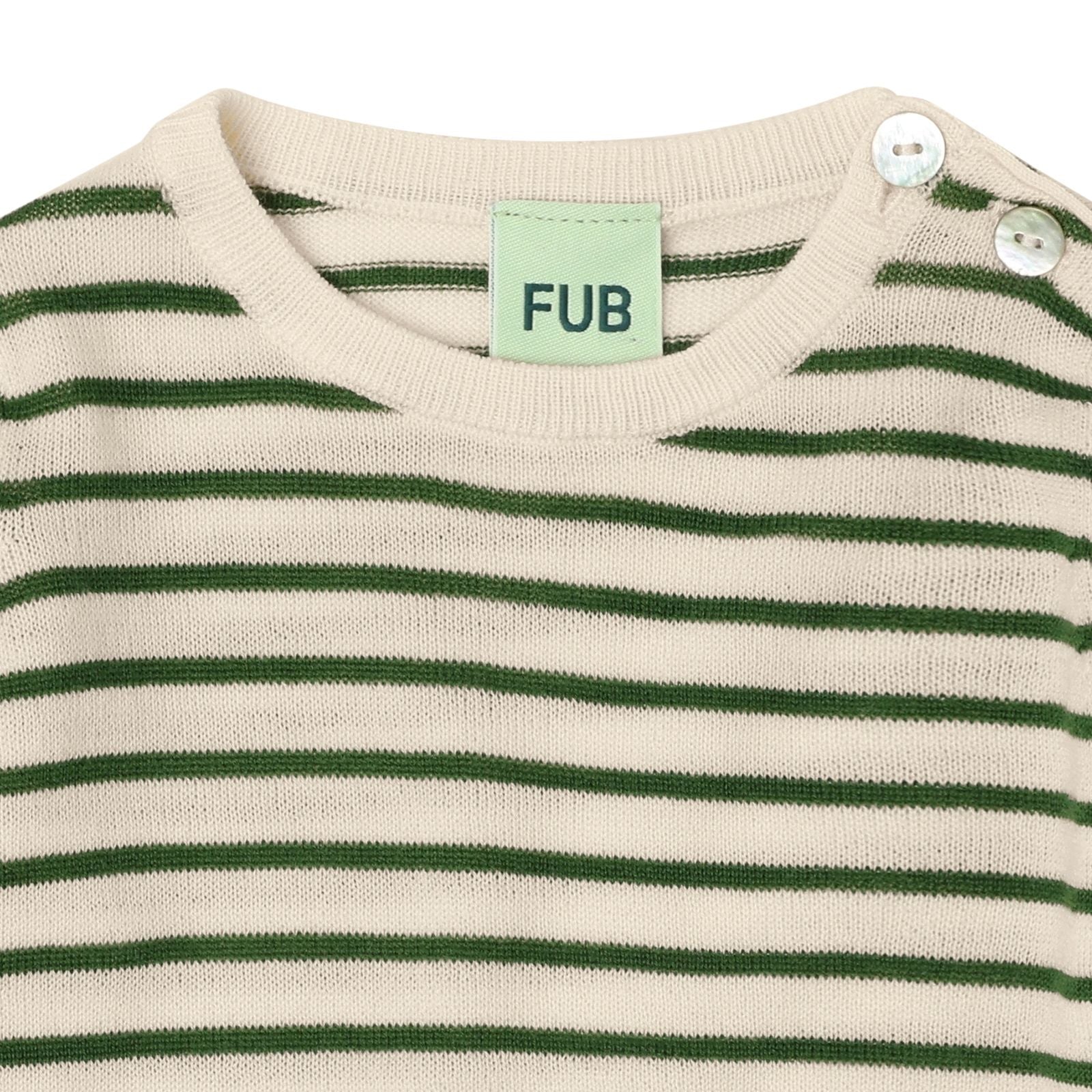 FUB-Baby Body ecru/forest