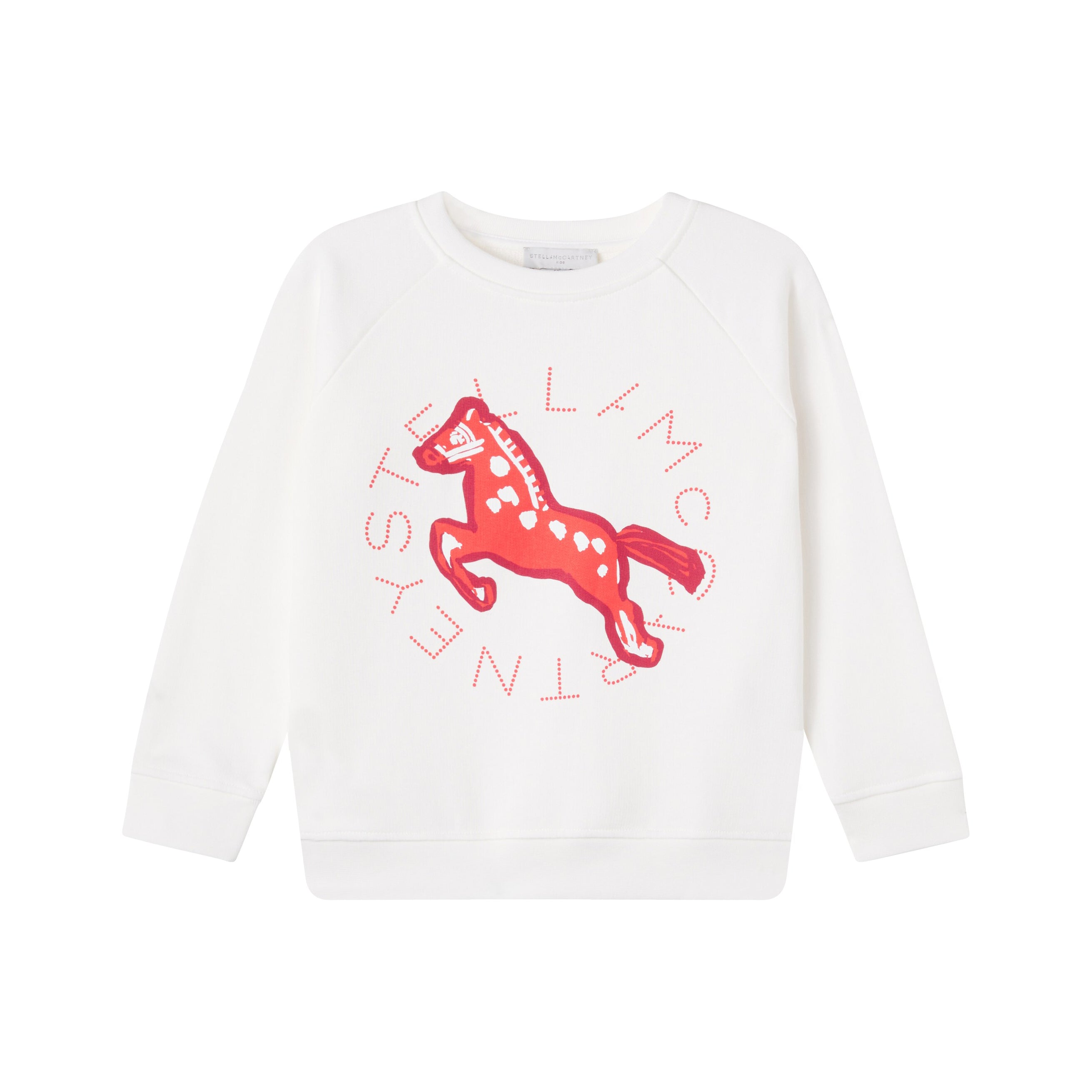 Stella McCartney Kids-Kid Sweatshirt Horse Logo Disk Print