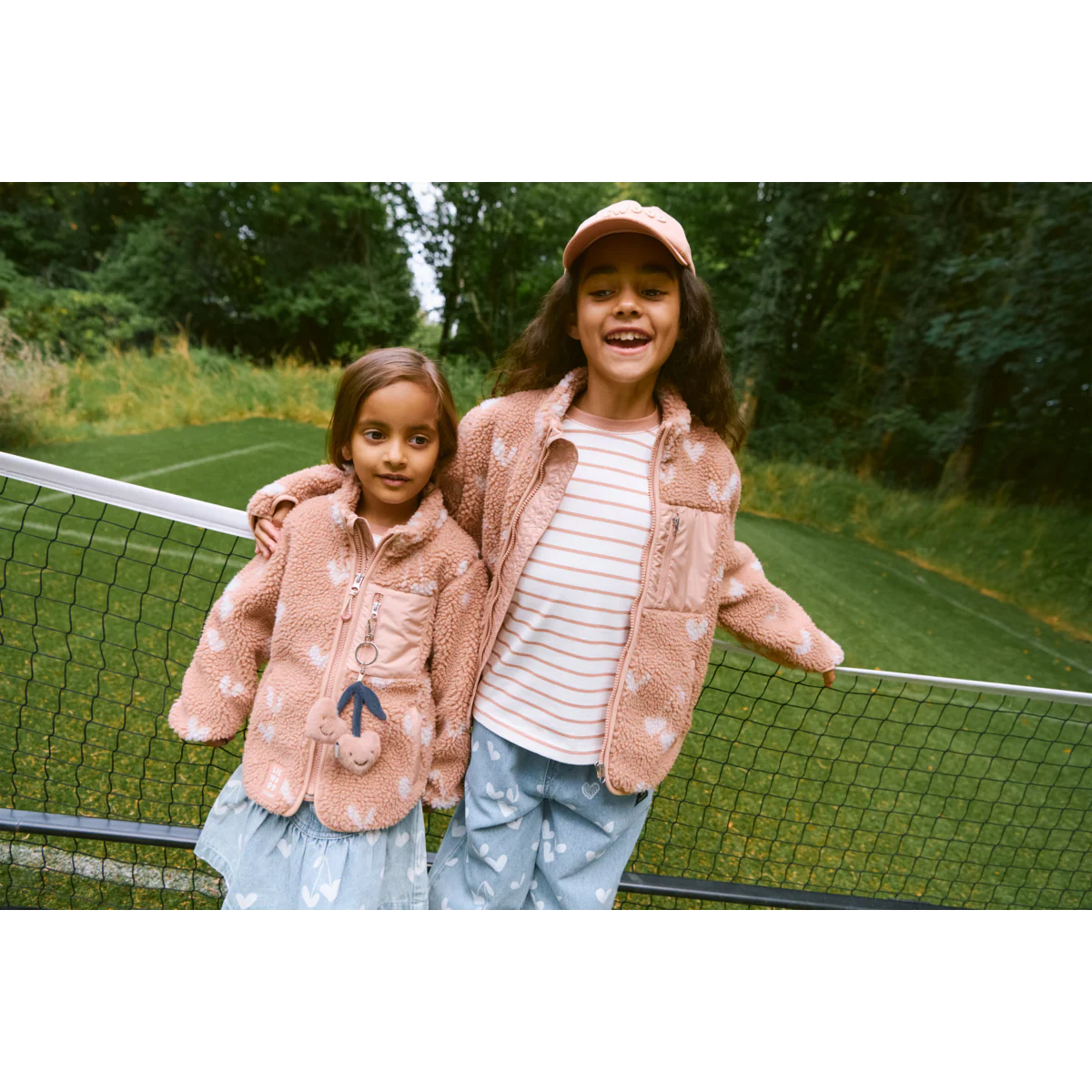 Liewood-Nolan Pile Jacket Sweethearts / Pale tuscany