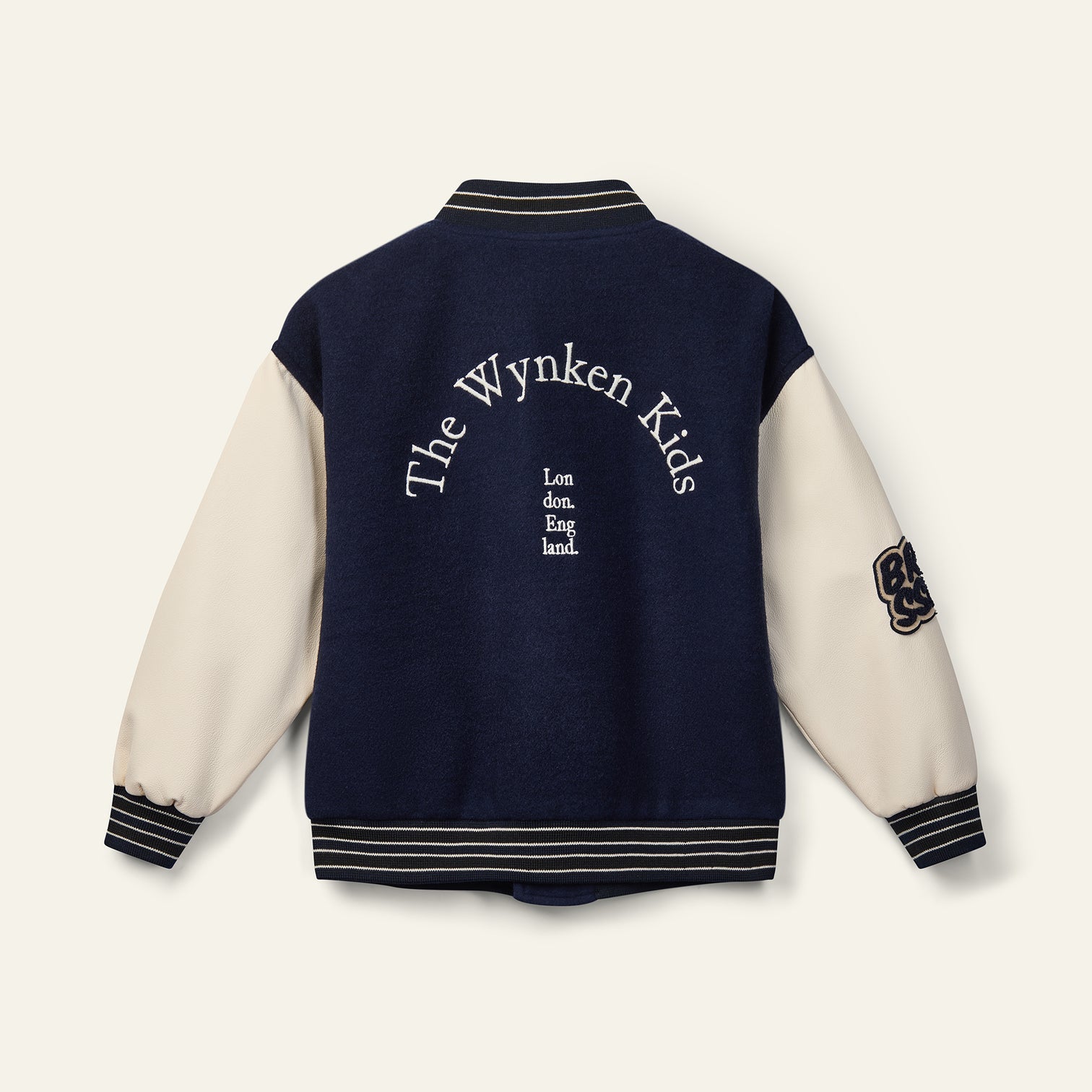 Wynken-Mako Bomber Navy Cream