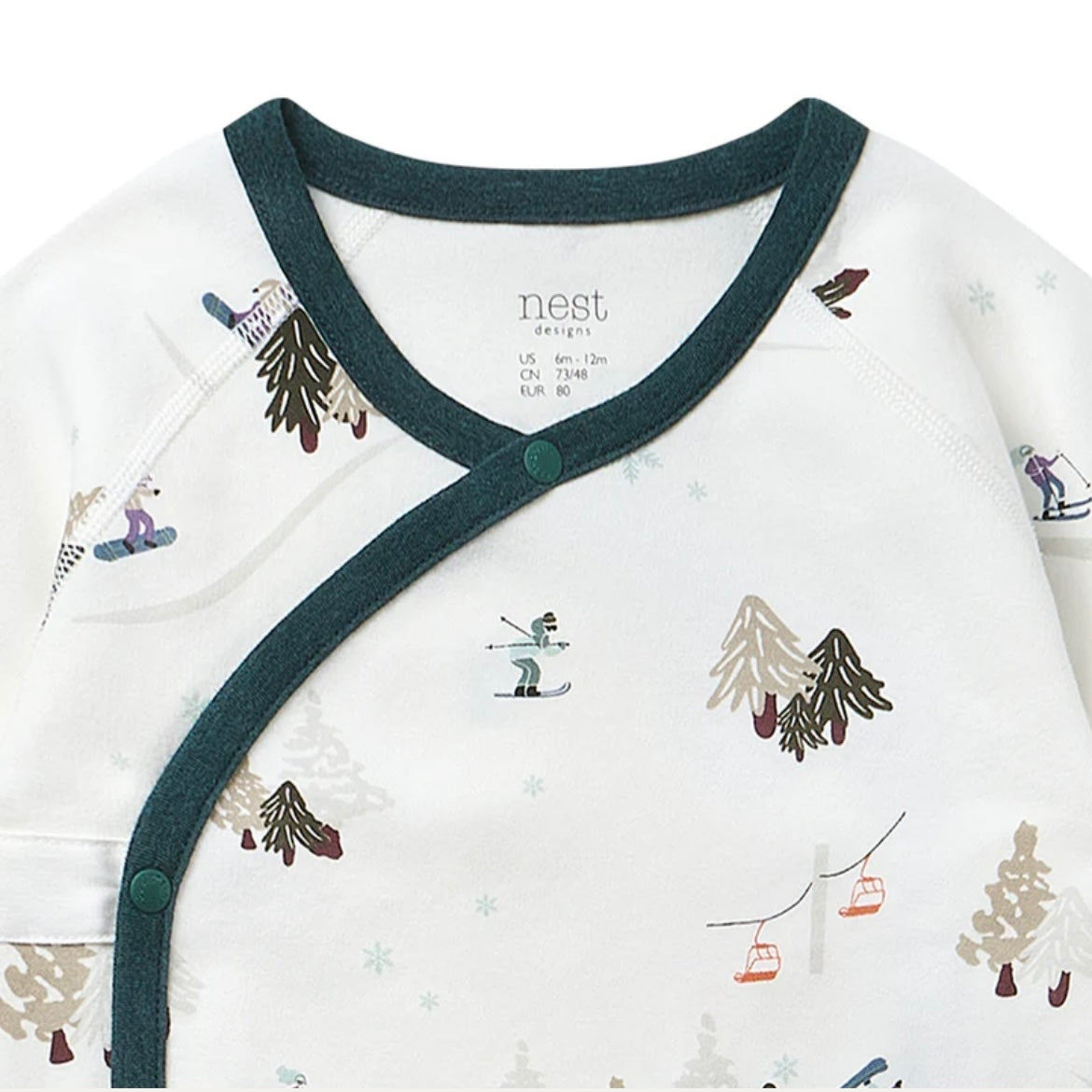 Nest Designs-Kimono Romper Chills N Thrills