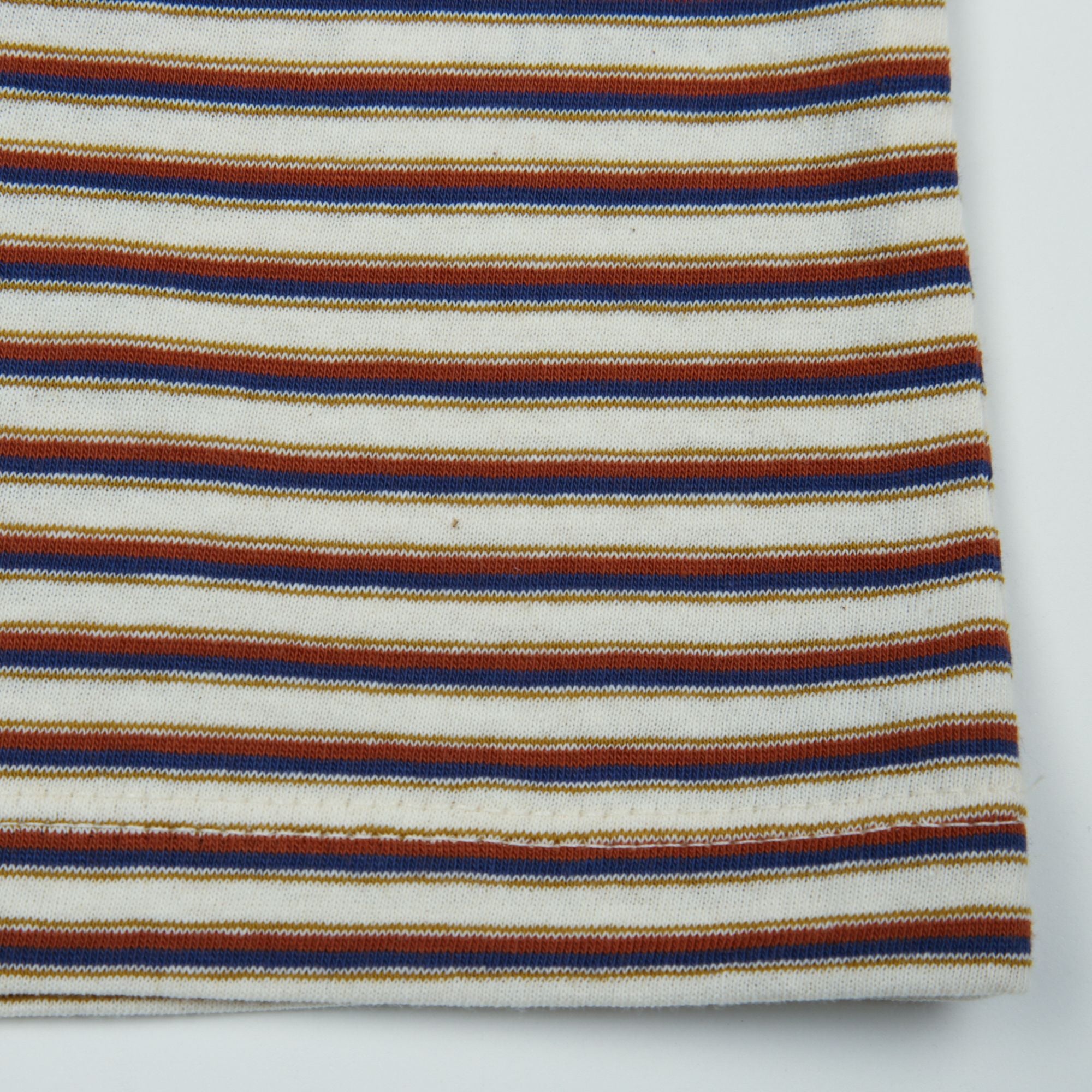 Jelly Mallow-Heartchain Stripe T-shirt Navy