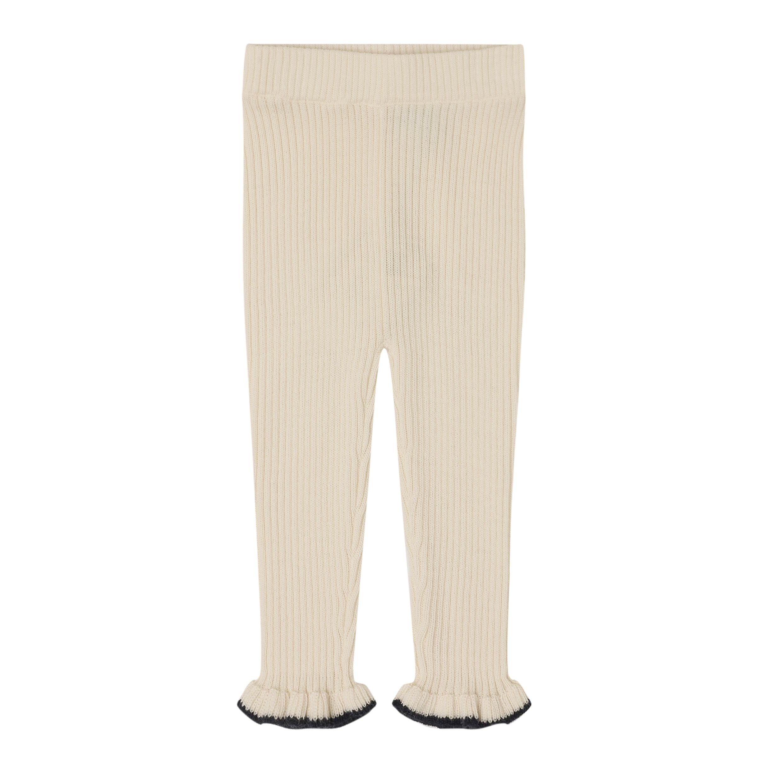 FUB-Baby Ruffle Leggings ecru