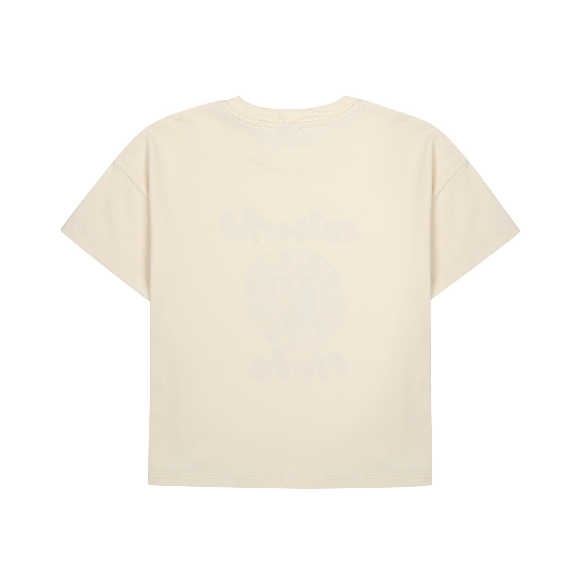 Jelly Mallow-Colorful Plate T-shirt Ivory