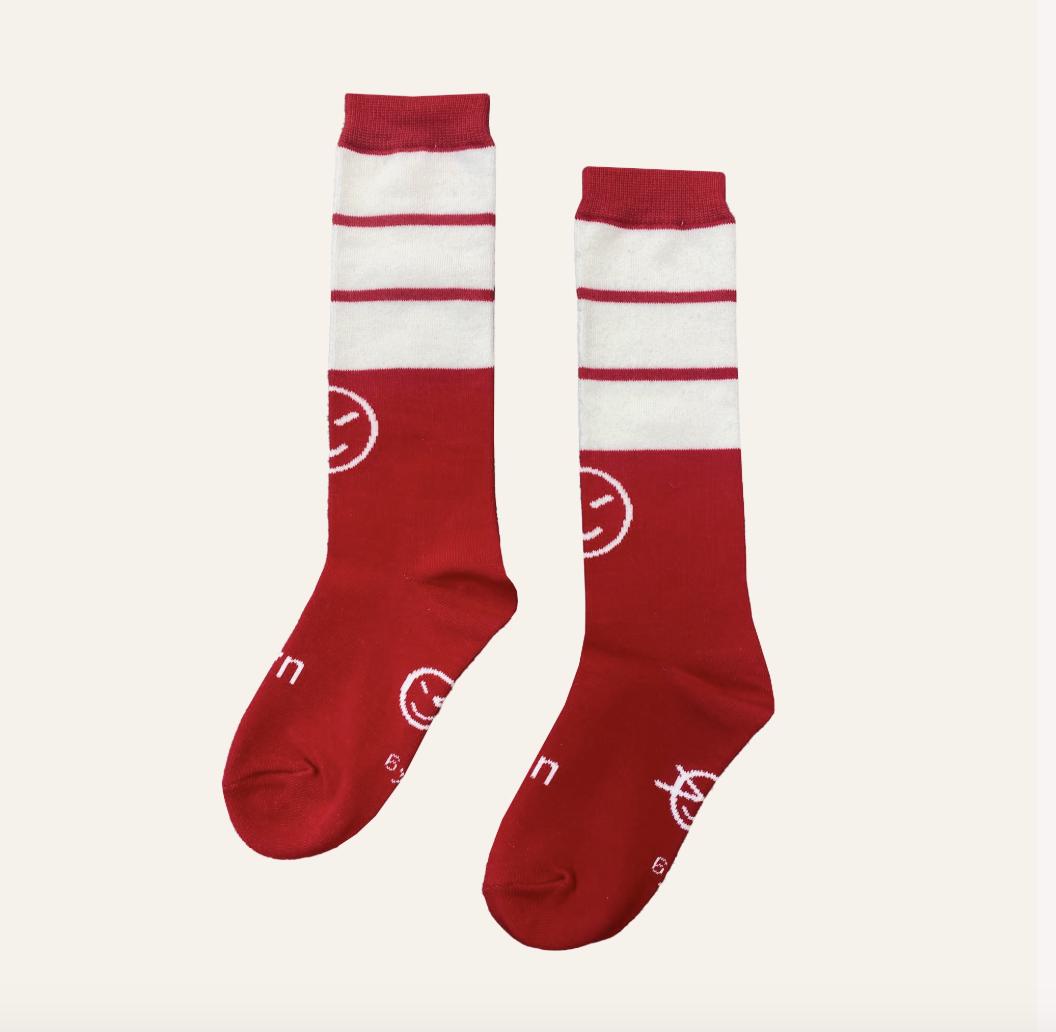 Wynken-Presto Sock Rouge Ecru