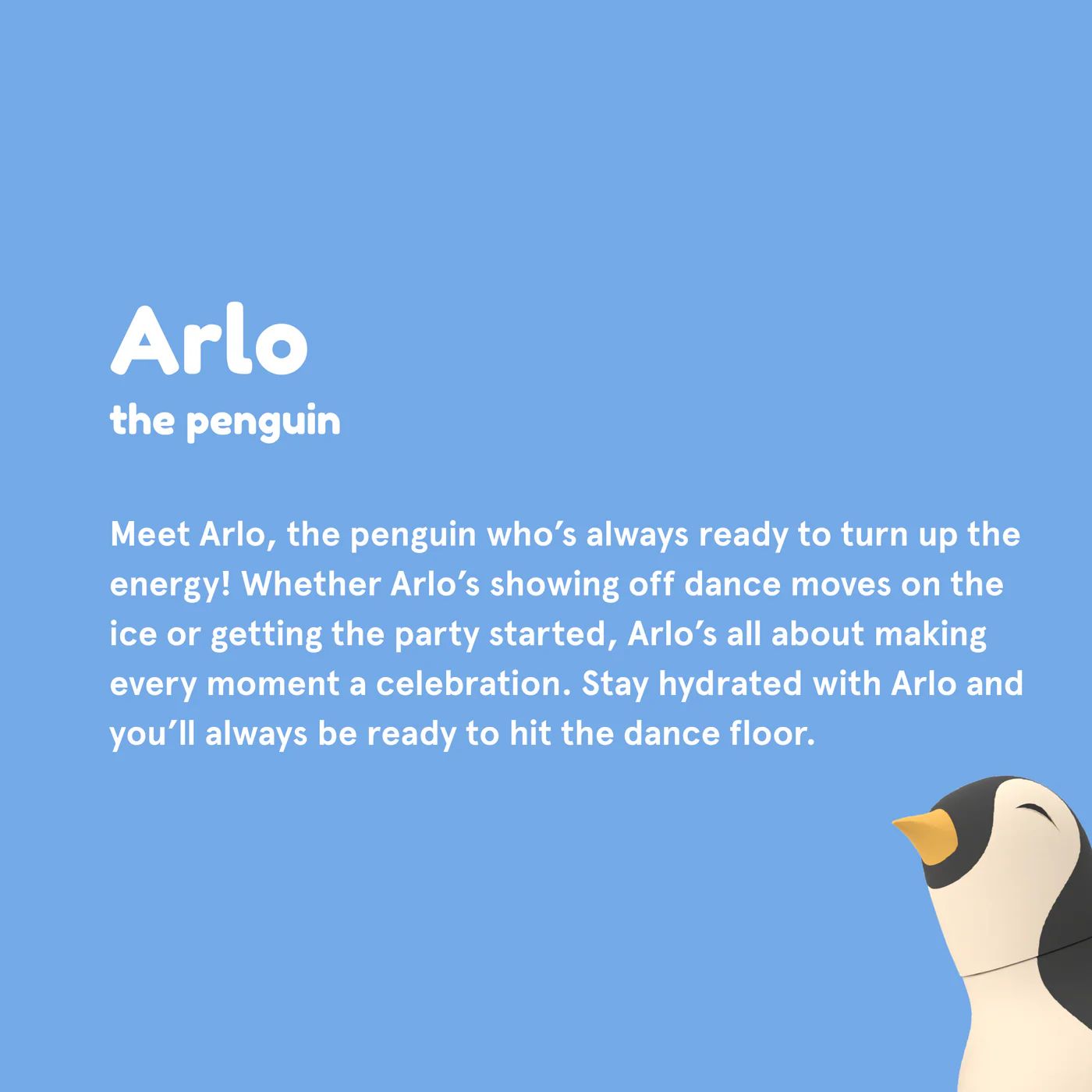 Asobu-Penguin Bestie Bottle