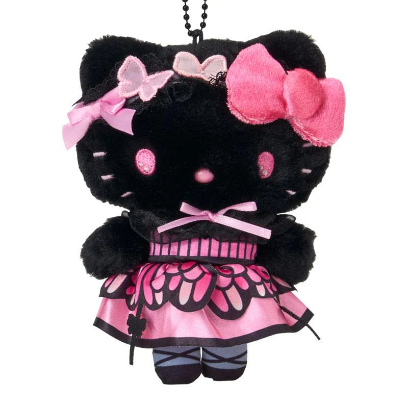 Sanrio-Hello Kitty Key Chain W/Mascot: BK BTFY KT