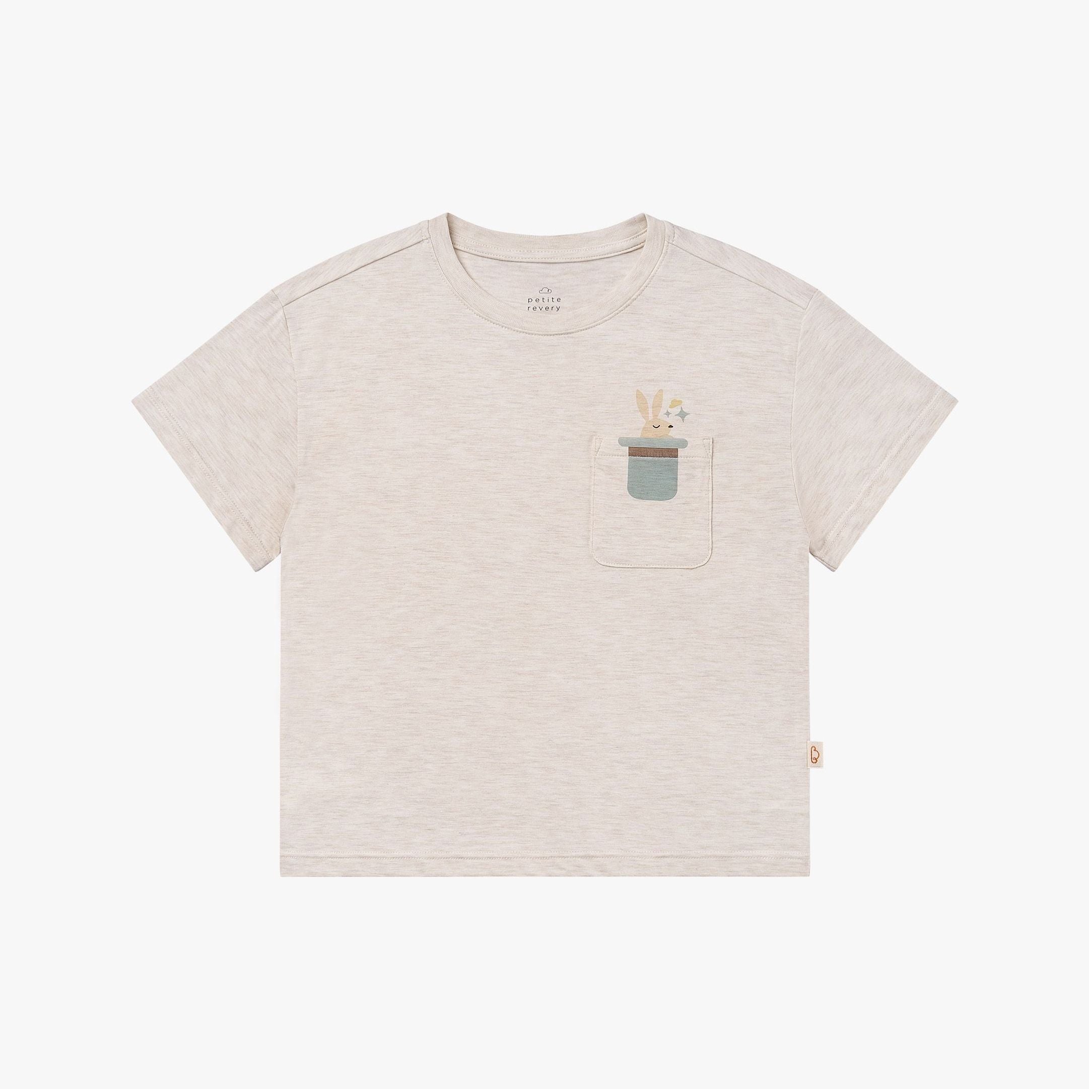 Petite Revery-Kids Oversize Tee Nimbus Cloud