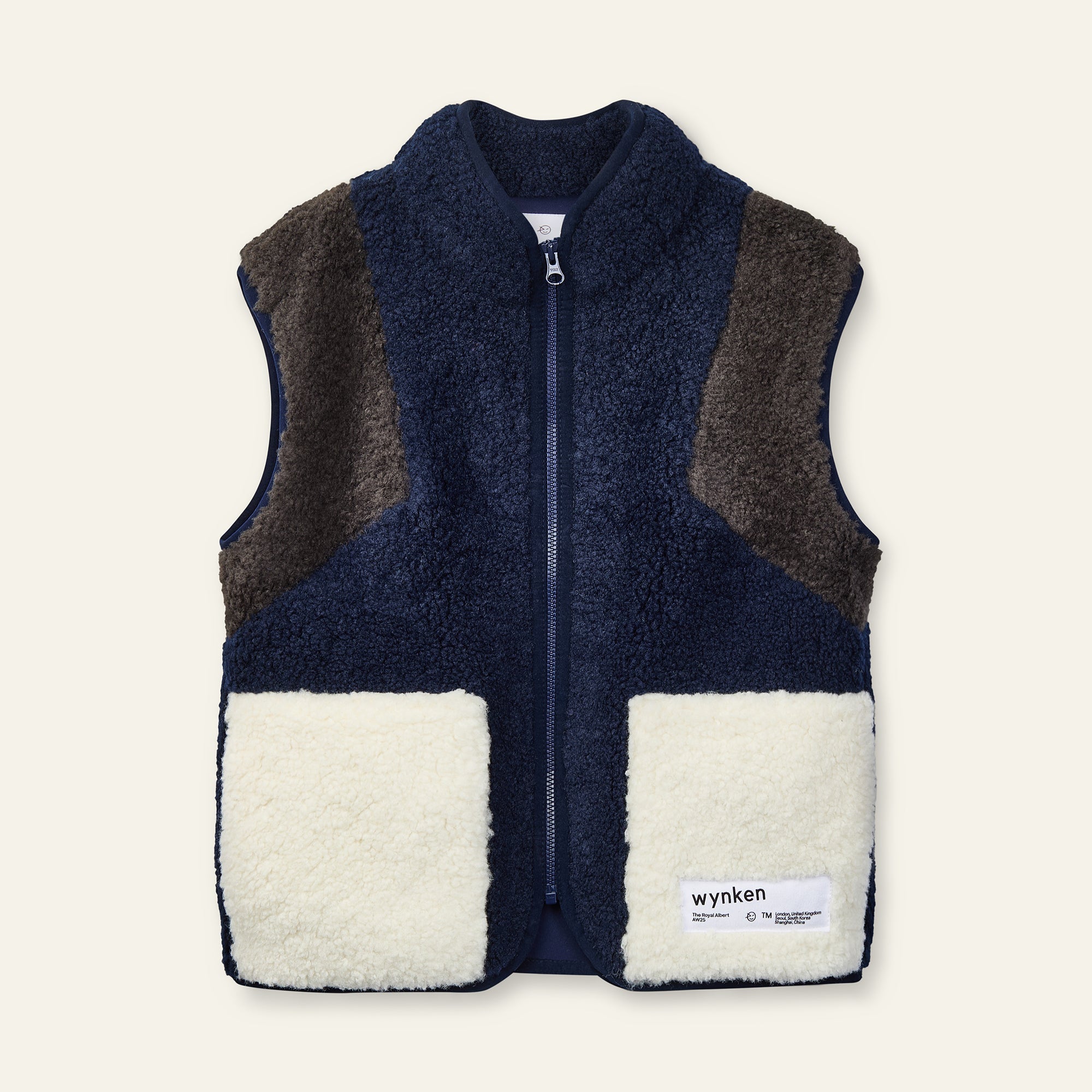 Wynken-Navy Wilderness Waistcoat