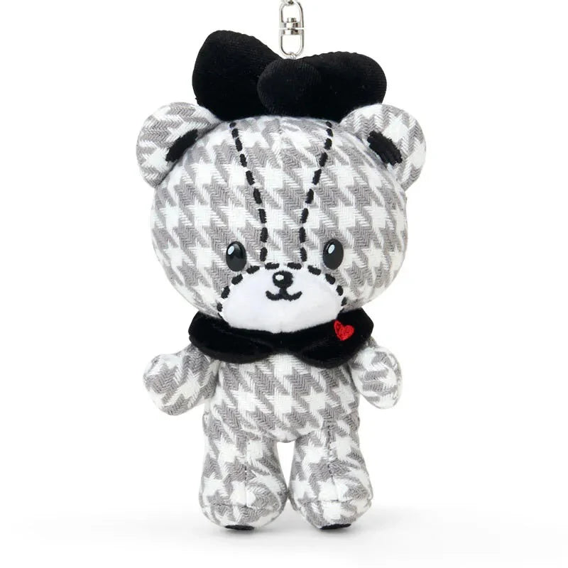 Sanrio-Tiny Chum Plush Mascot Keychain (Monochrome Birthday Twins Series)