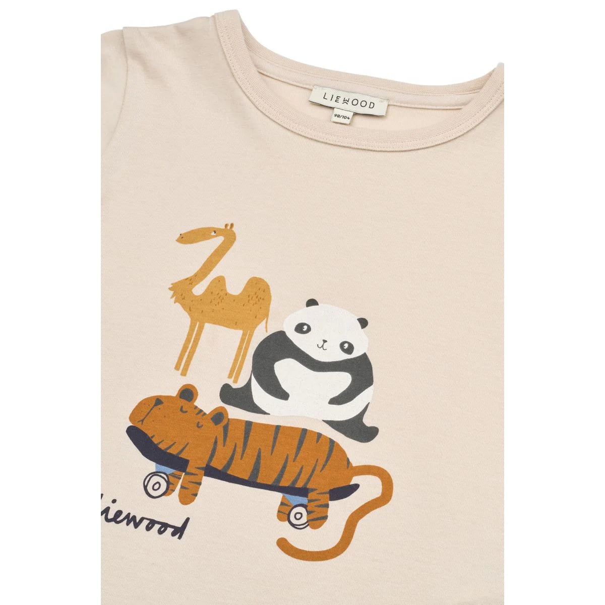 Liewood-Apia Placement Longsleeve T-shirt Friends / Sandy