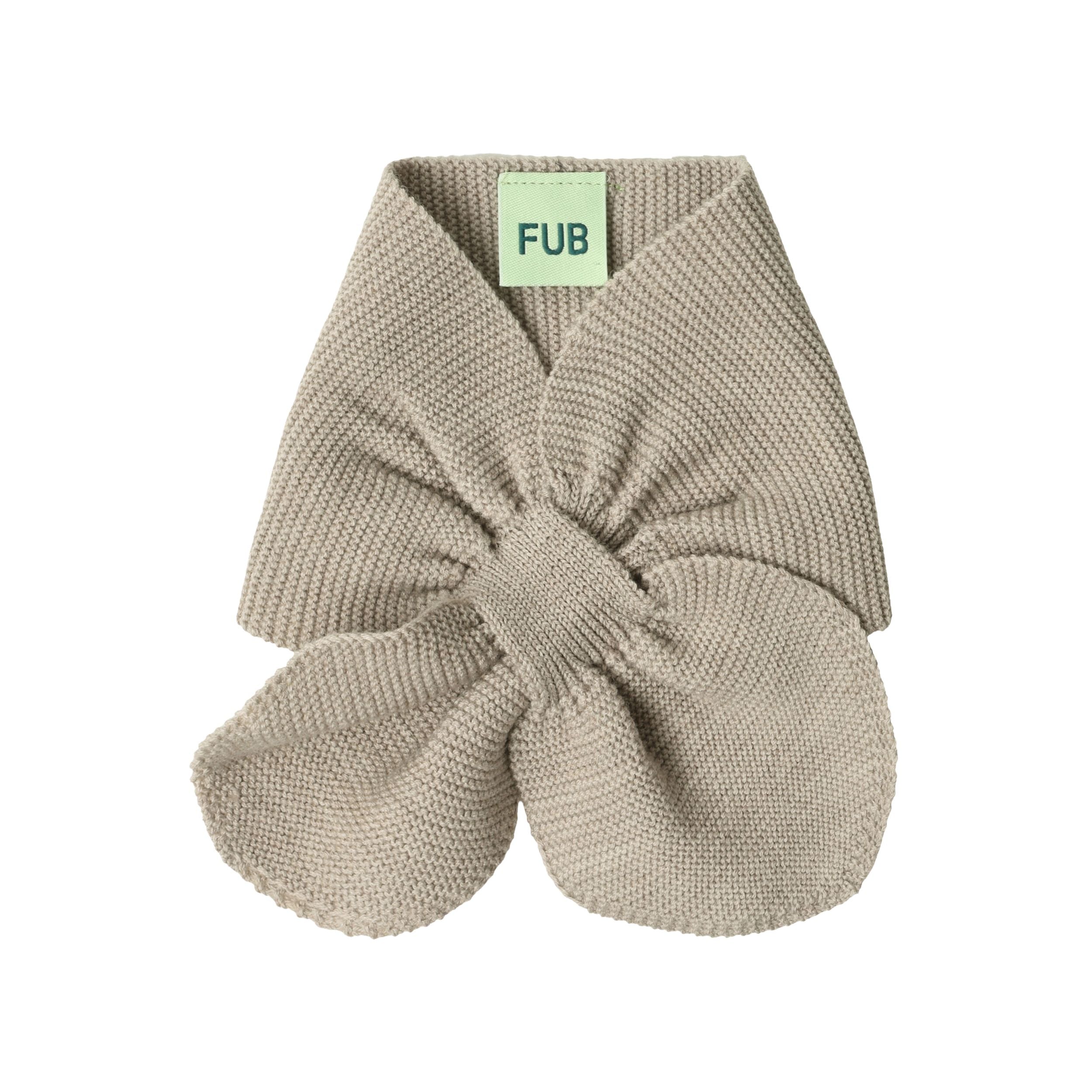 FUB-Kids Sledding Scarf oat melange