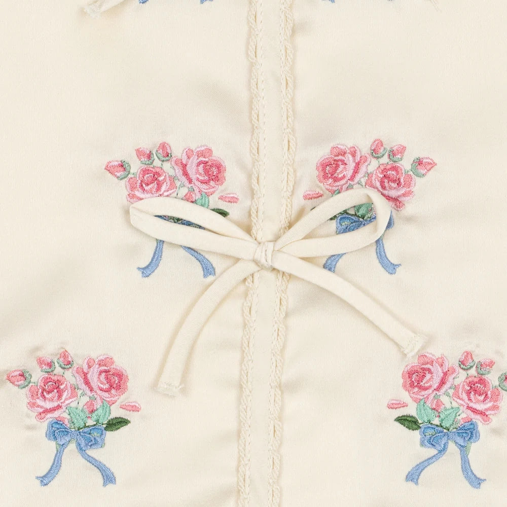 Konges Sløjd-Girl Sheeny Ss Top Buttercream