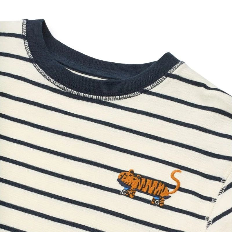 Liewood-Tyler Stripe LS T-shirt Y/D stipes Classic navy / Creme de la creme