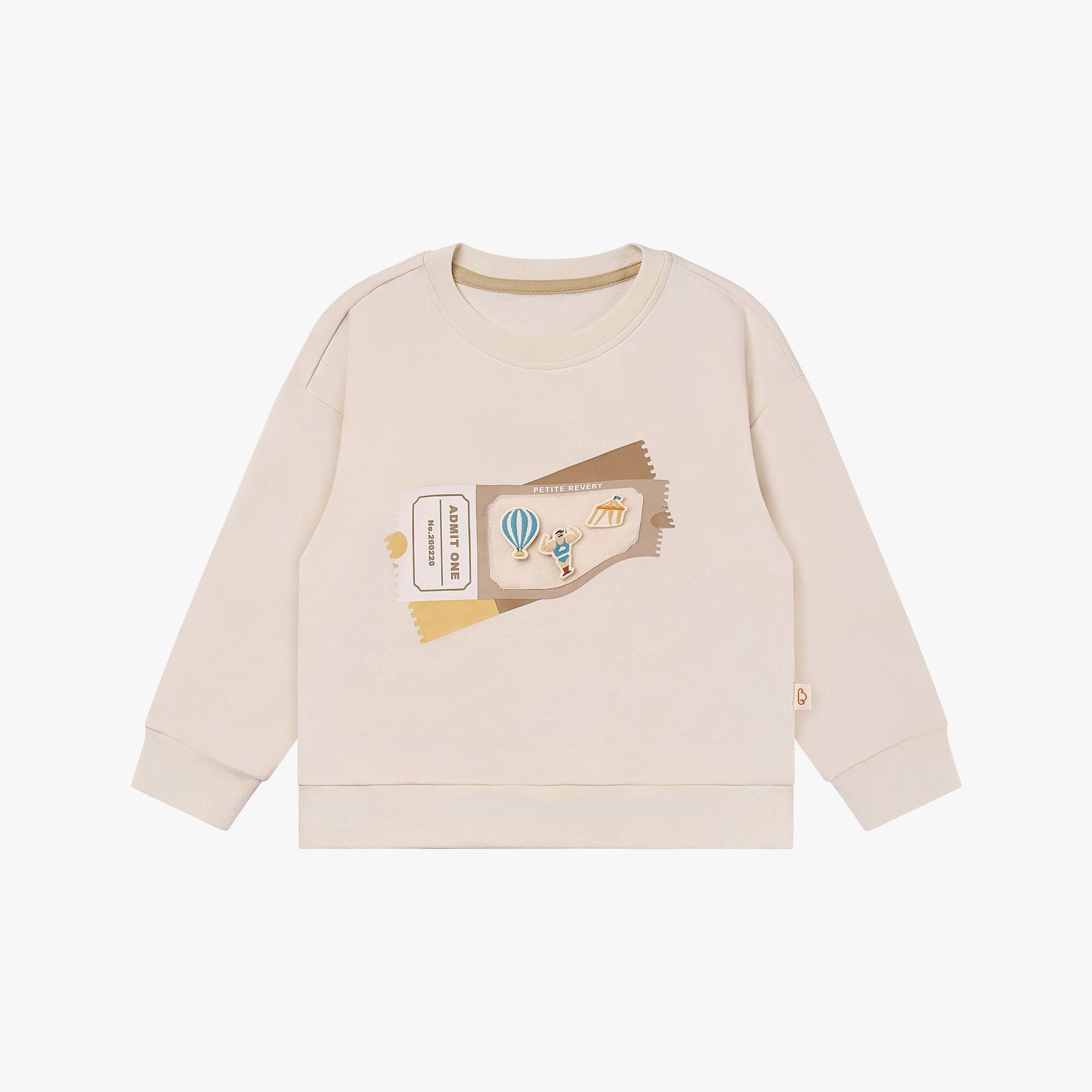 Petite Revery-Kids Long Sleeve Sweatshirt Jet Stream