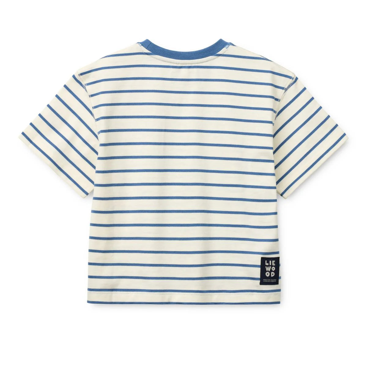 Liewood-Tyler Stripe SS T-shirt Riverside / Creme de la creme