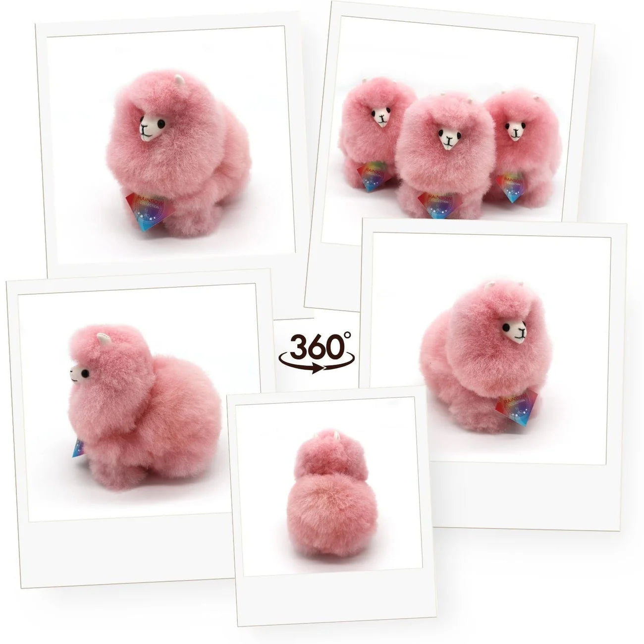 Inkari-Rainbows-Alpaca Cotton Candy 15cm