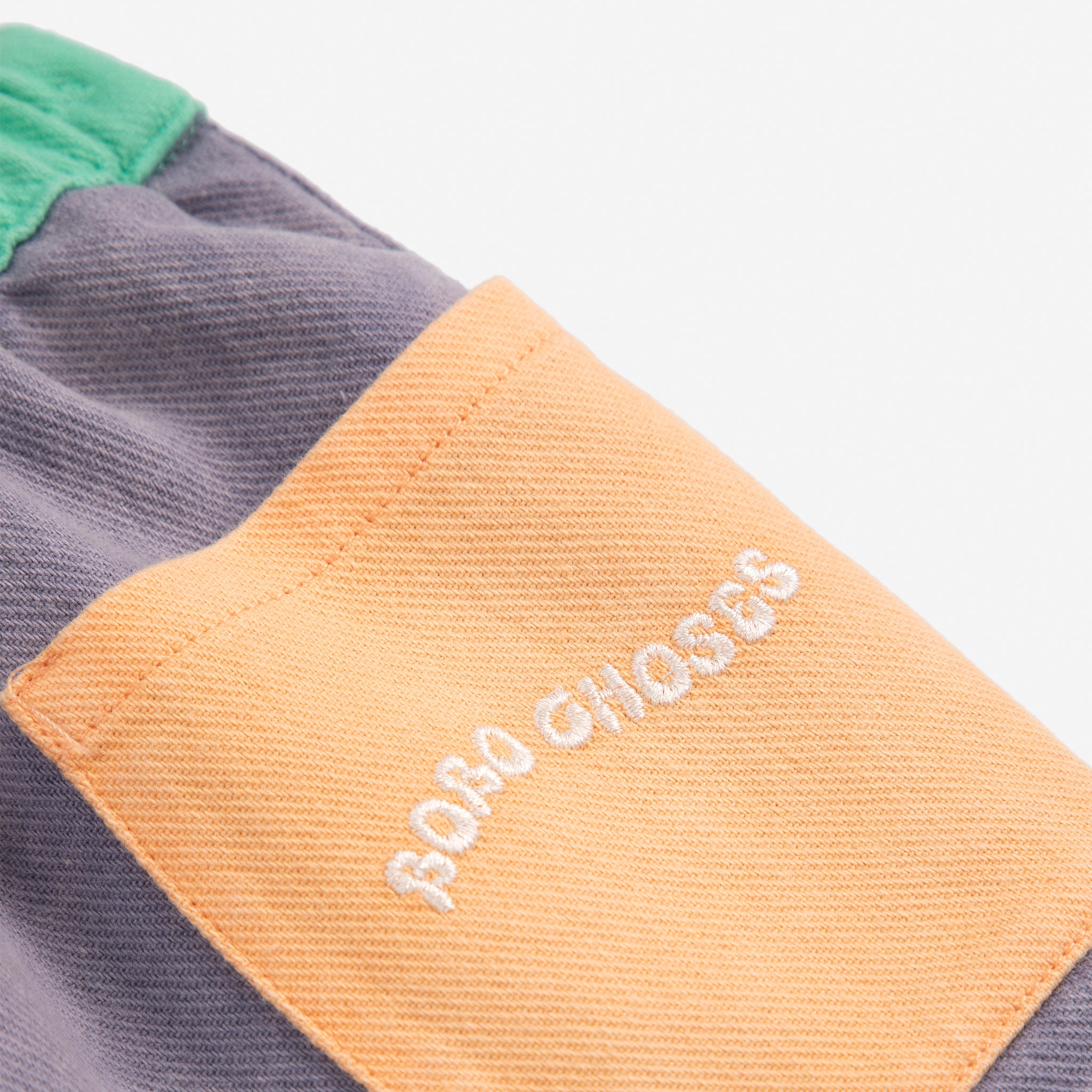Bobo Choses-Baby Purple Color Block Woven Pants