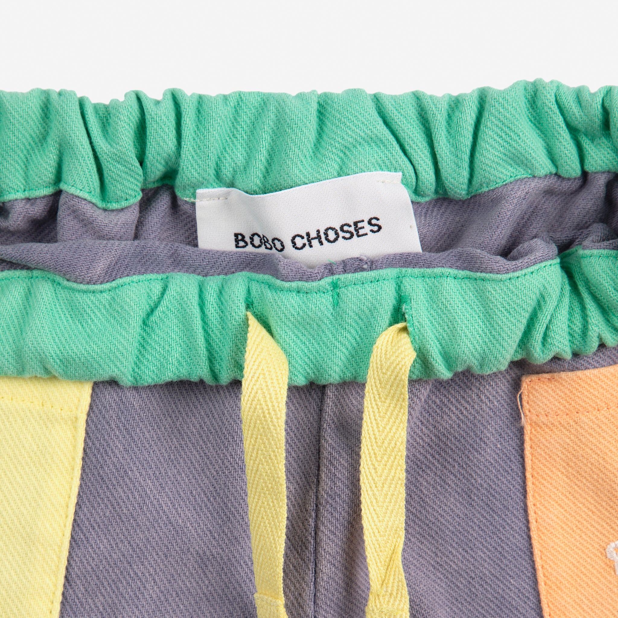 Bobo Choses-Baby Purple Color Block Woven Pants