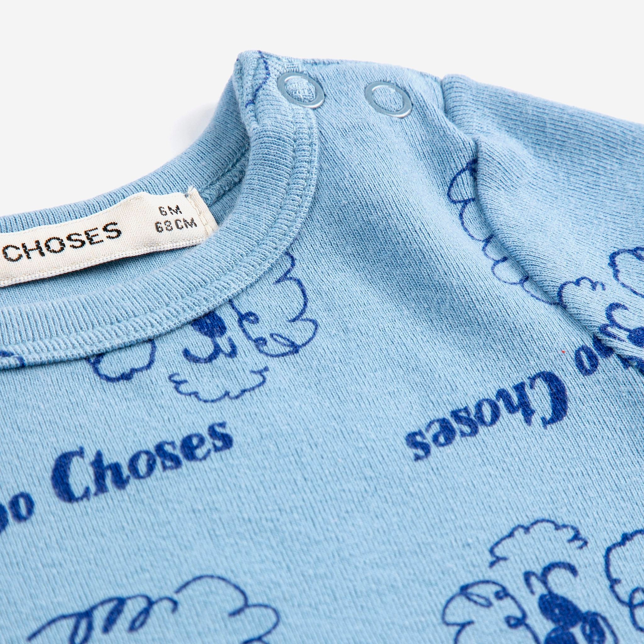 Bobo Choses-Baby Pickles The Dog All Over Body Light Blue