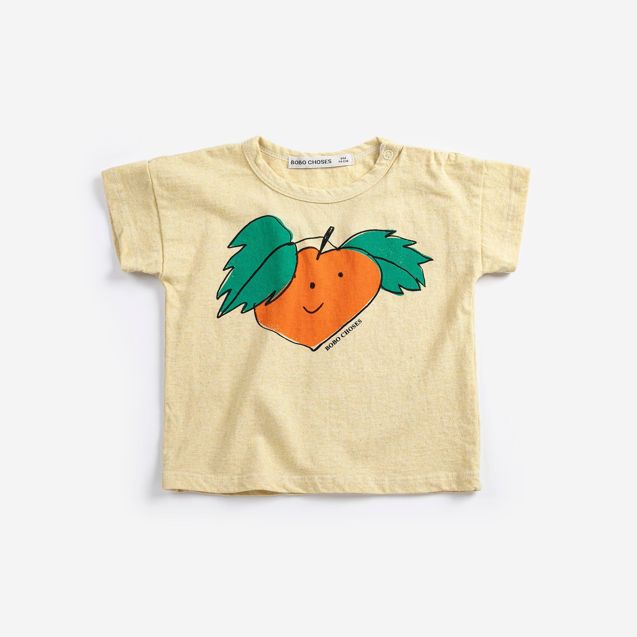 Bobo Choses-Baby Curious Turnip T-Shirt Yellow
