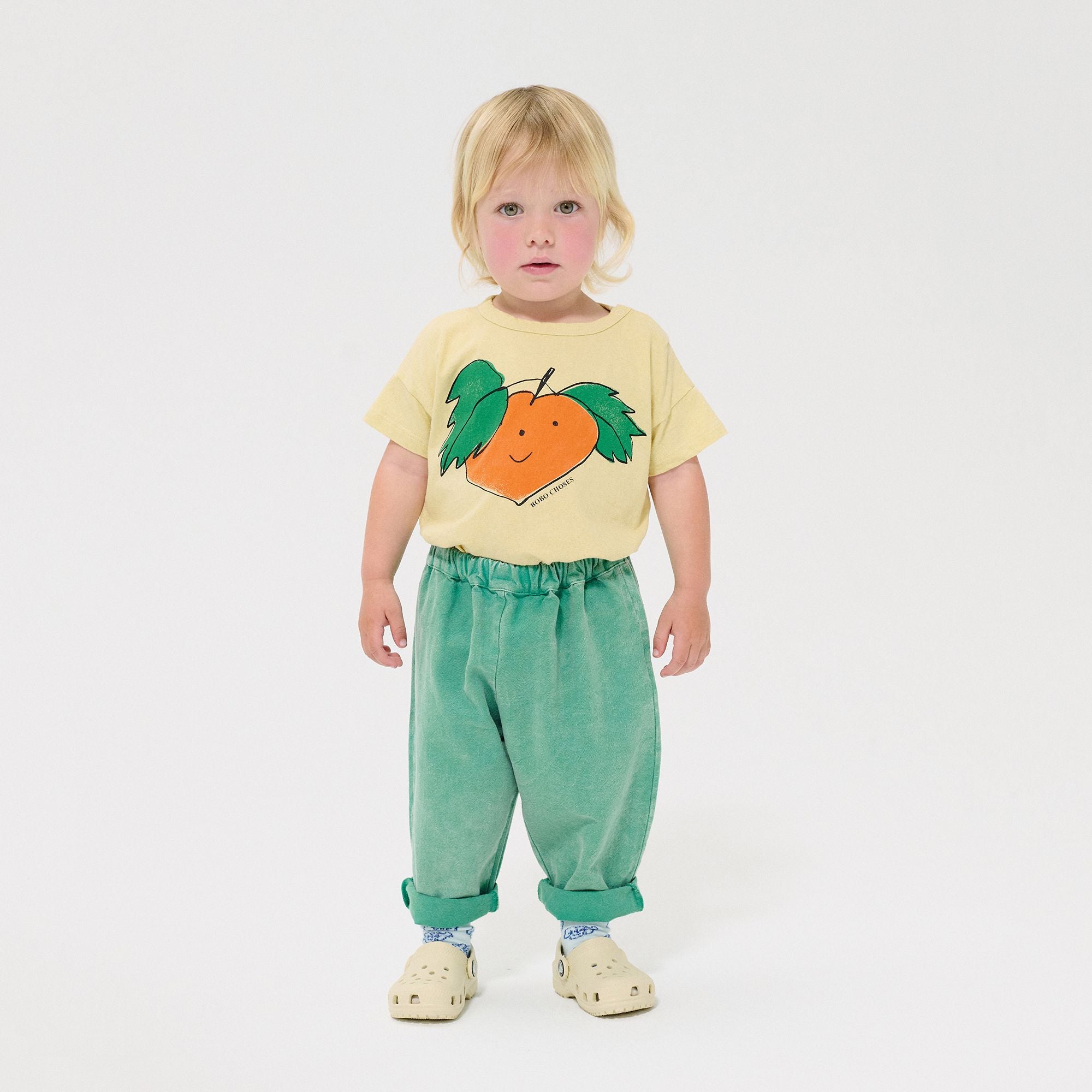 Bobo Choses-Baby Curious Turnip T-Shirt Yellow
