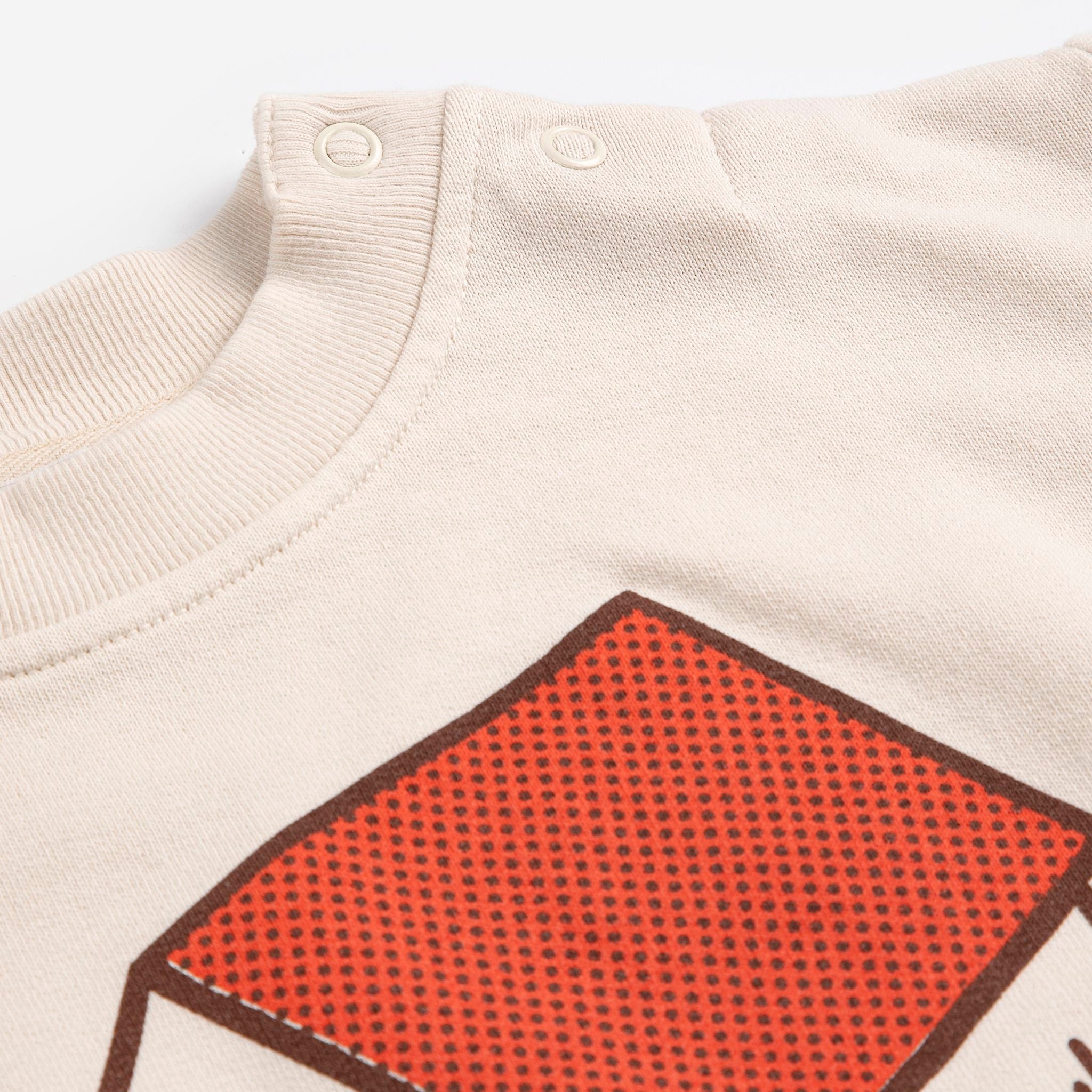 Bobo Choses-Baby Pickles Is At Home Sweatshirt White