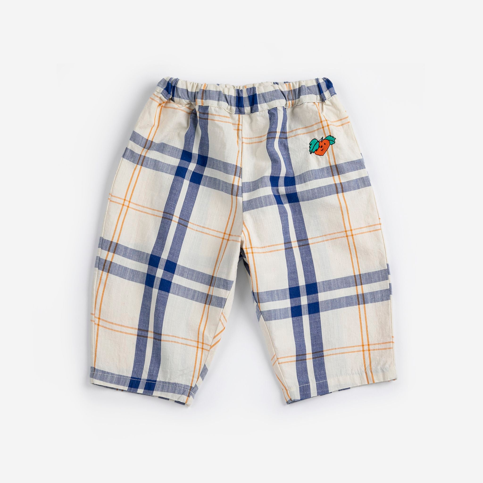 Bobo Choses-Baby Fun Tartan Woven Pants Multicolor