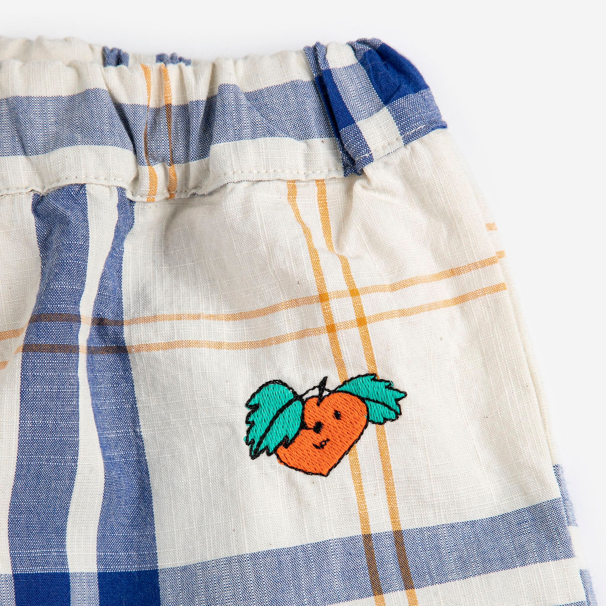 Bobo Choses-Baby Fun Tartan Woven Pants Multicolor