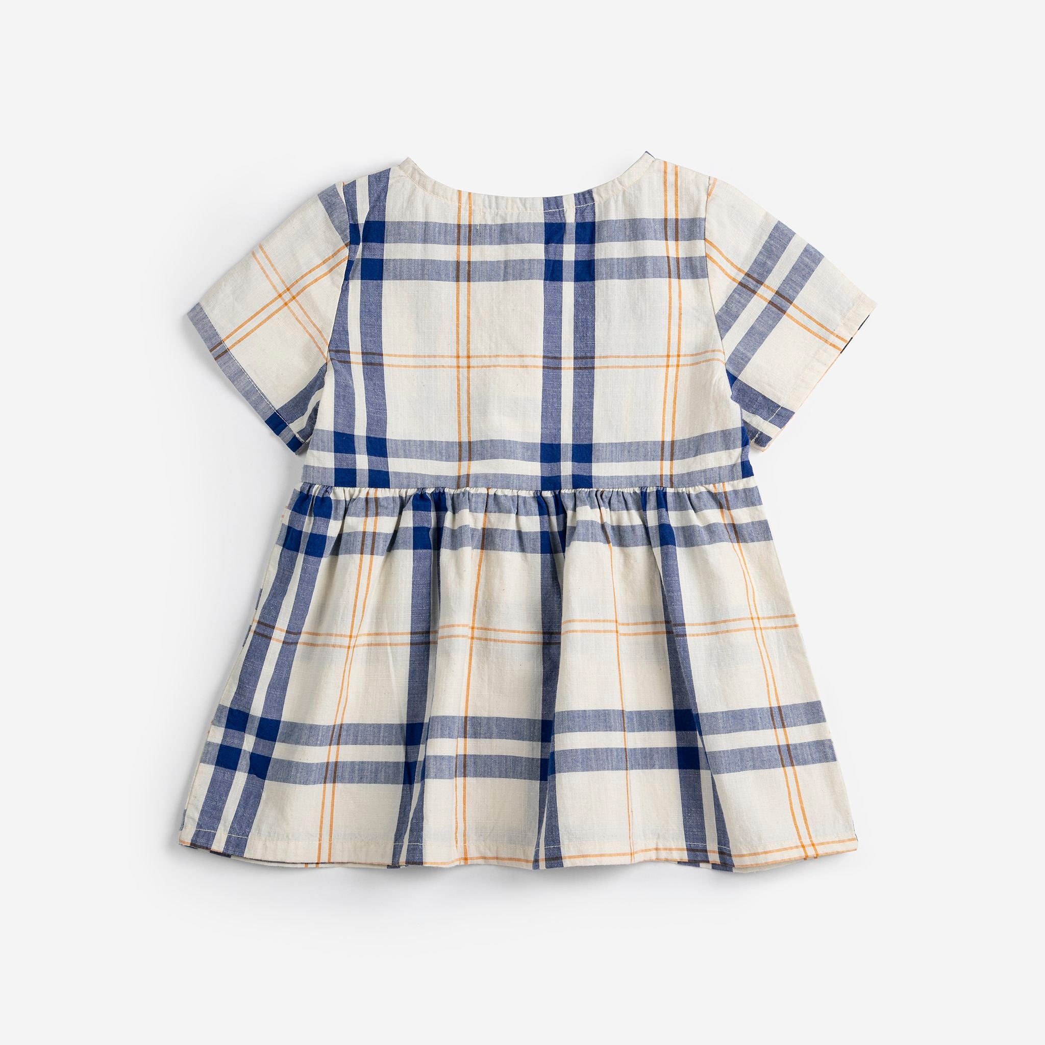Bobo Choses-Baby Fun Tartan Woven Dress Multicolor