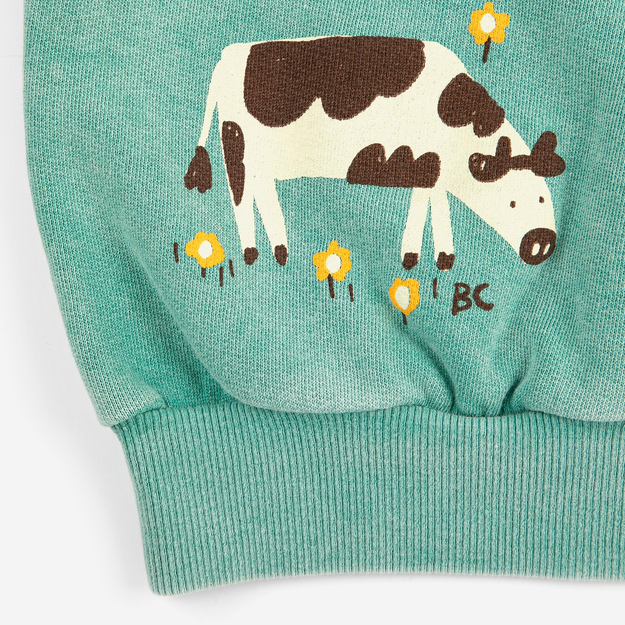 Bobo Choses-Kid Farm Adventure Sweatshirt Green