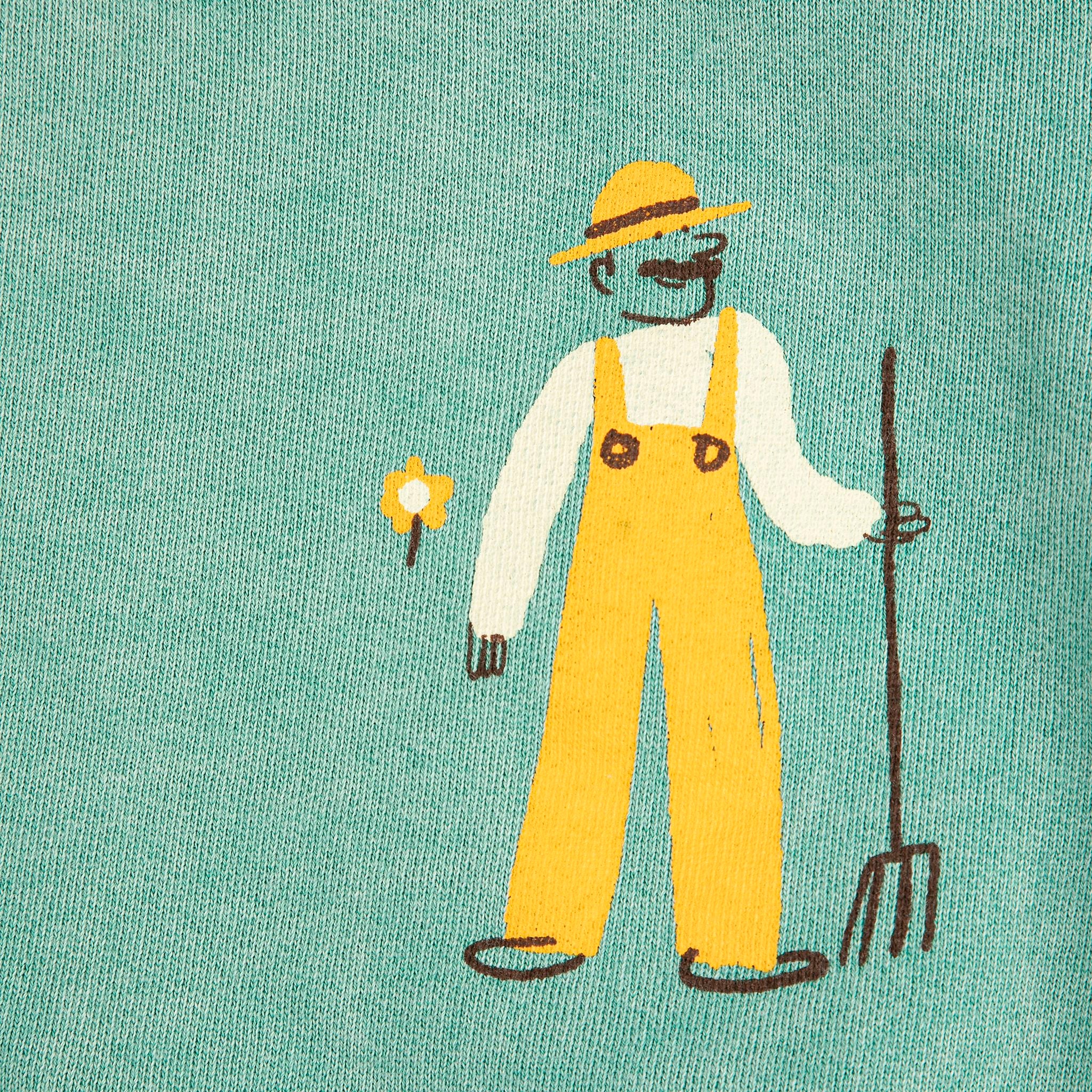 Bobo Choses-Kid Farm Adventure Sweatshirt Green