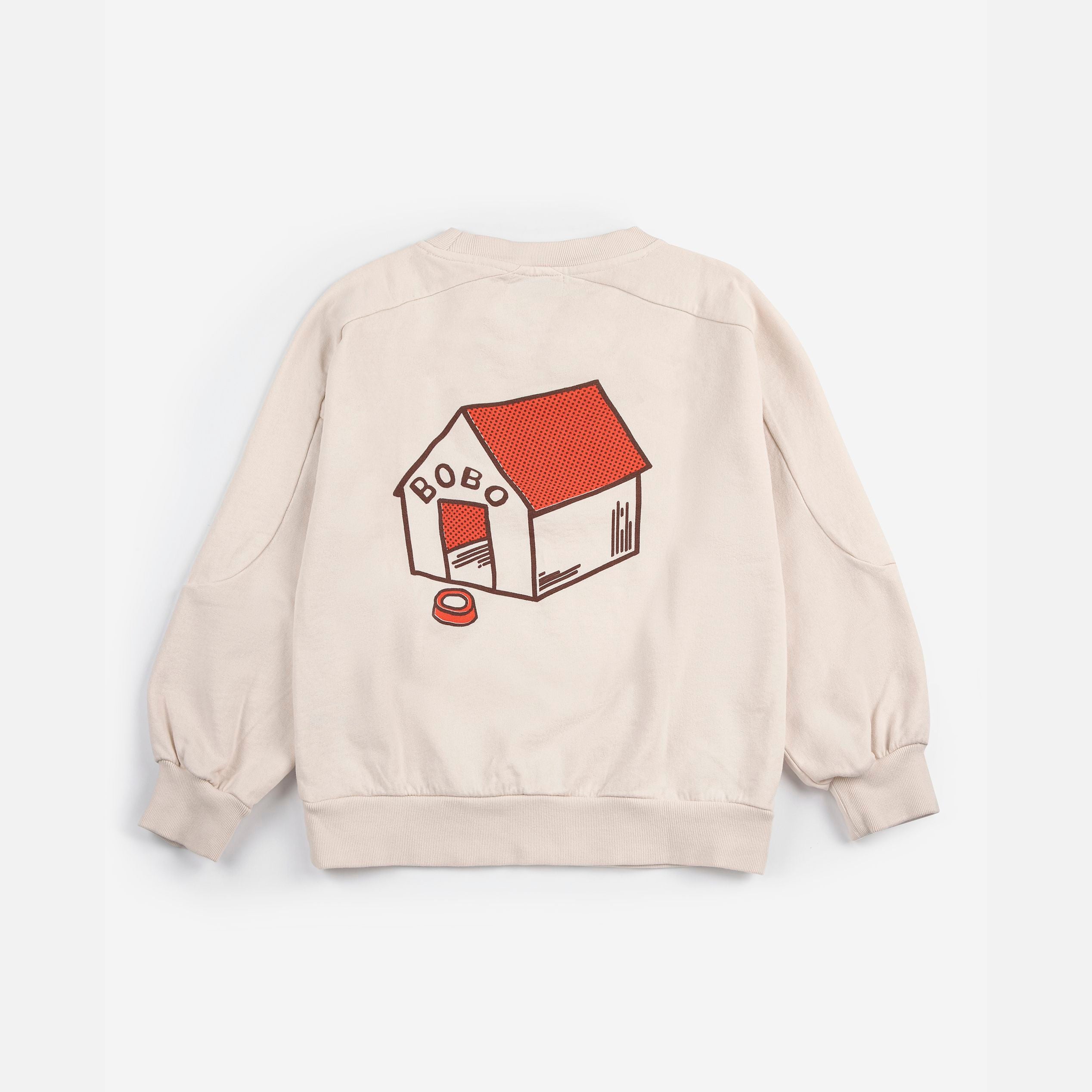 Bobo Choses-Kid Pickles Is At Home Sweatshirt Offwhite