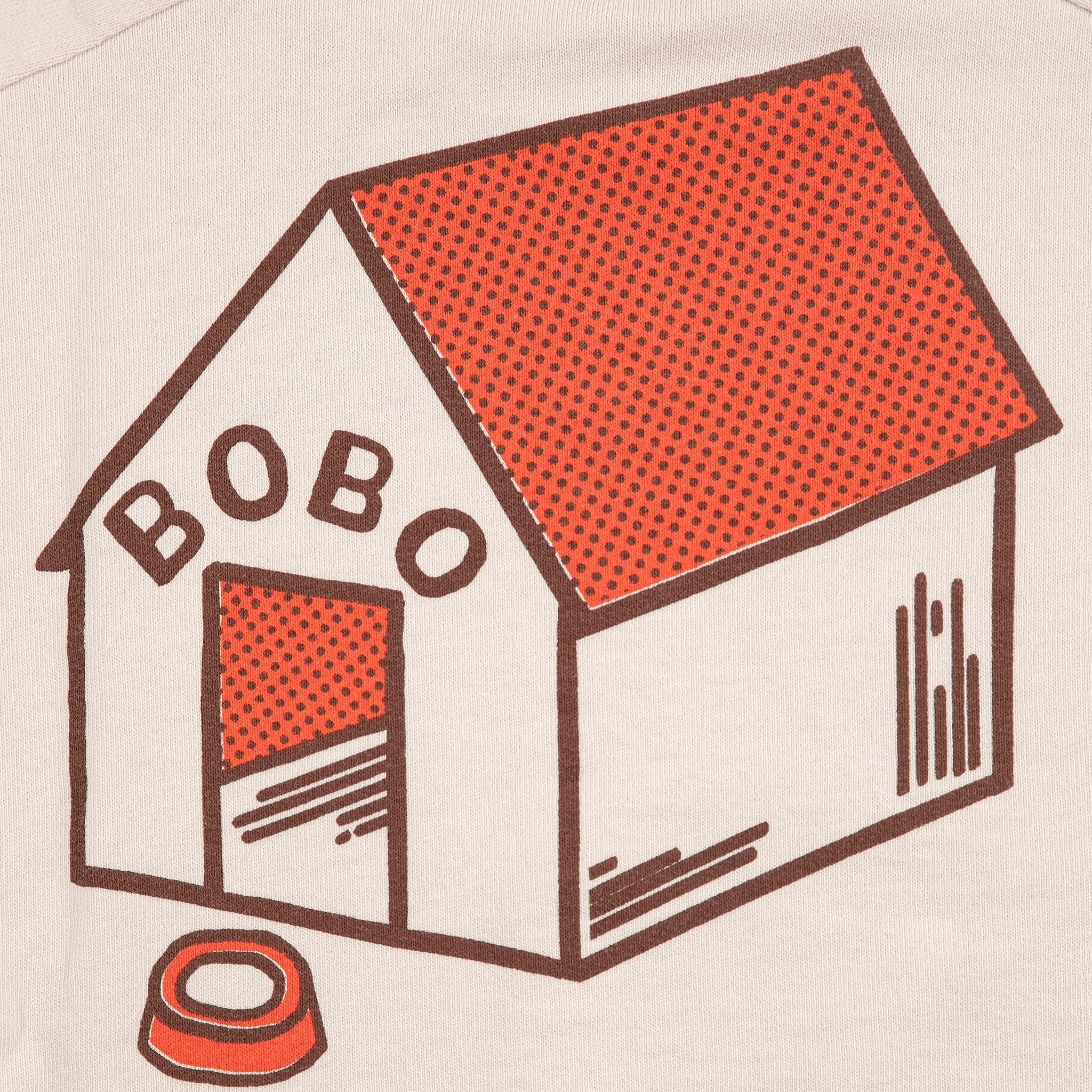 Bobo Choses-Kid Pickles Is At Home Sweatshirt Offwhite