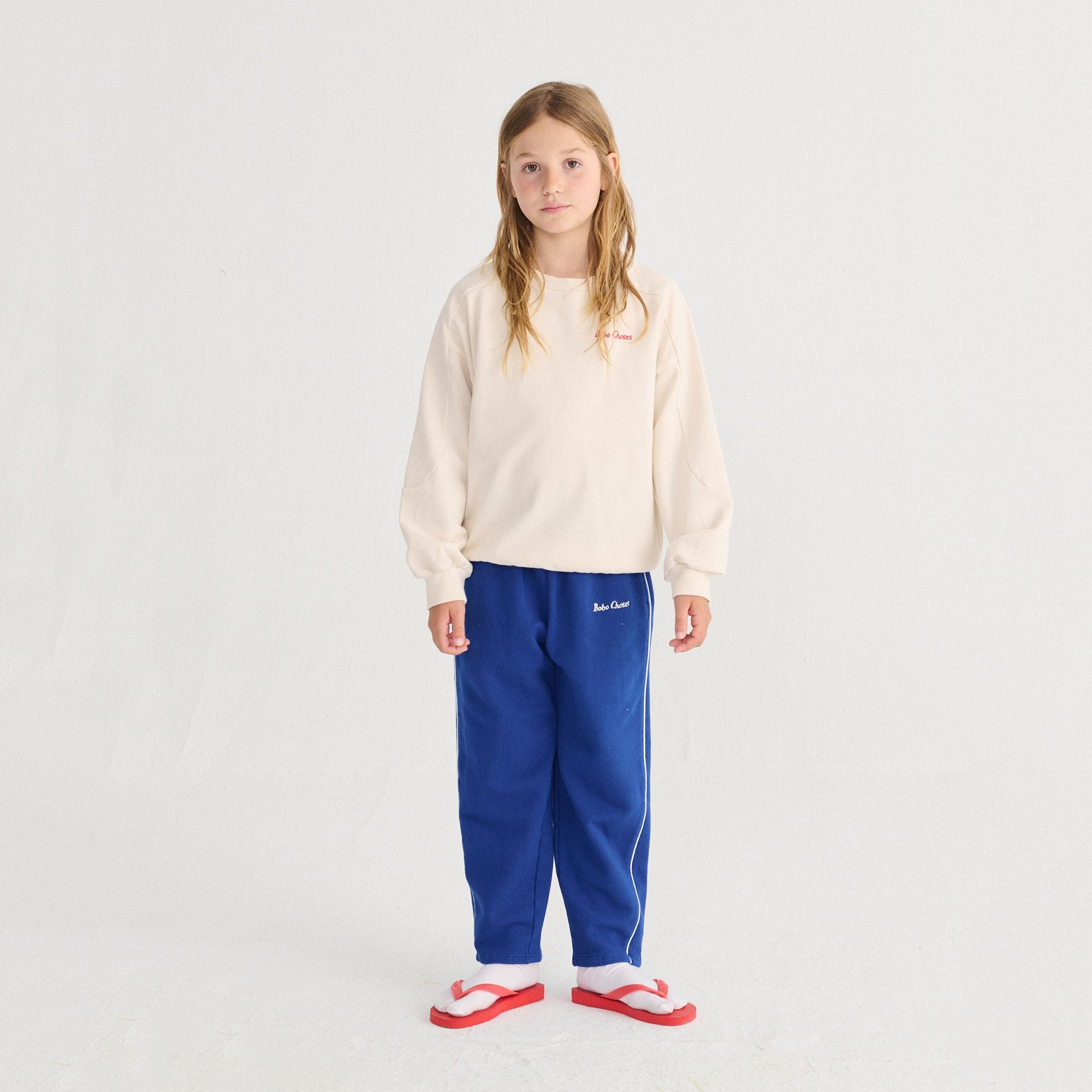 Bobo Choses-Kid Pickles Is At Home Sweatshirt Offwhite