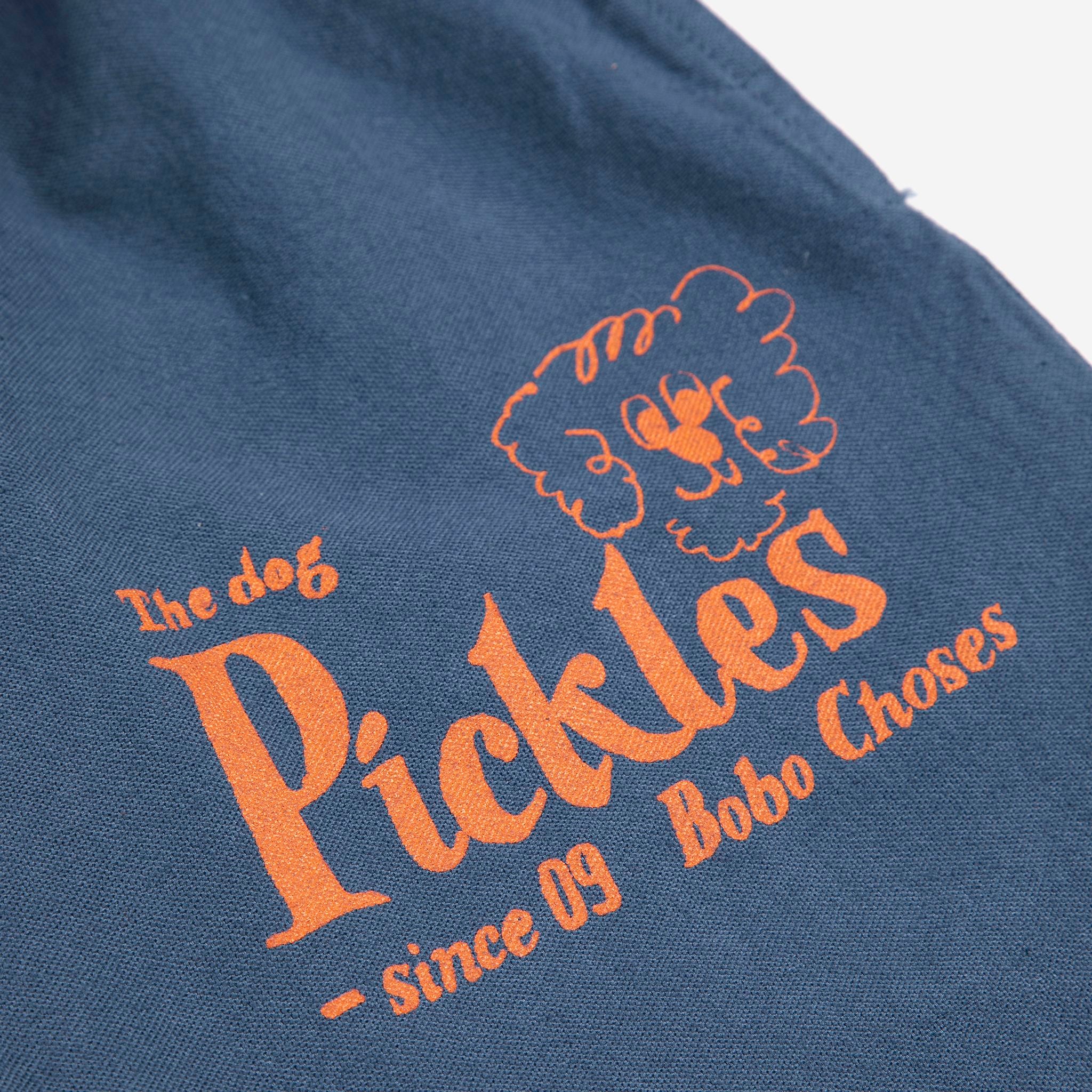 Bobo Choses-Kid Pickles The Dog Woven Pants Navy Blue