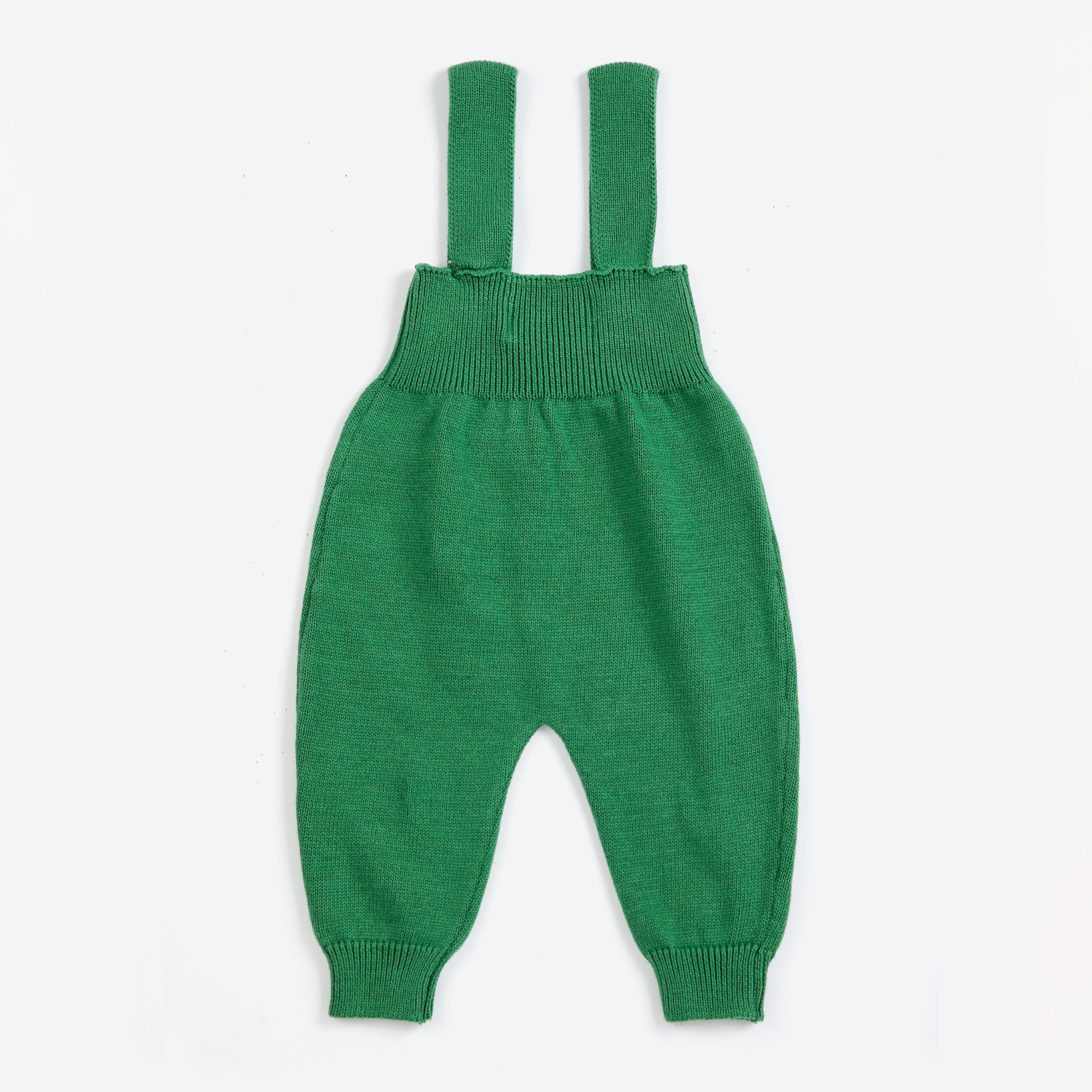 Bobo Choses-Baby Mush Monster Knitted Overall Green