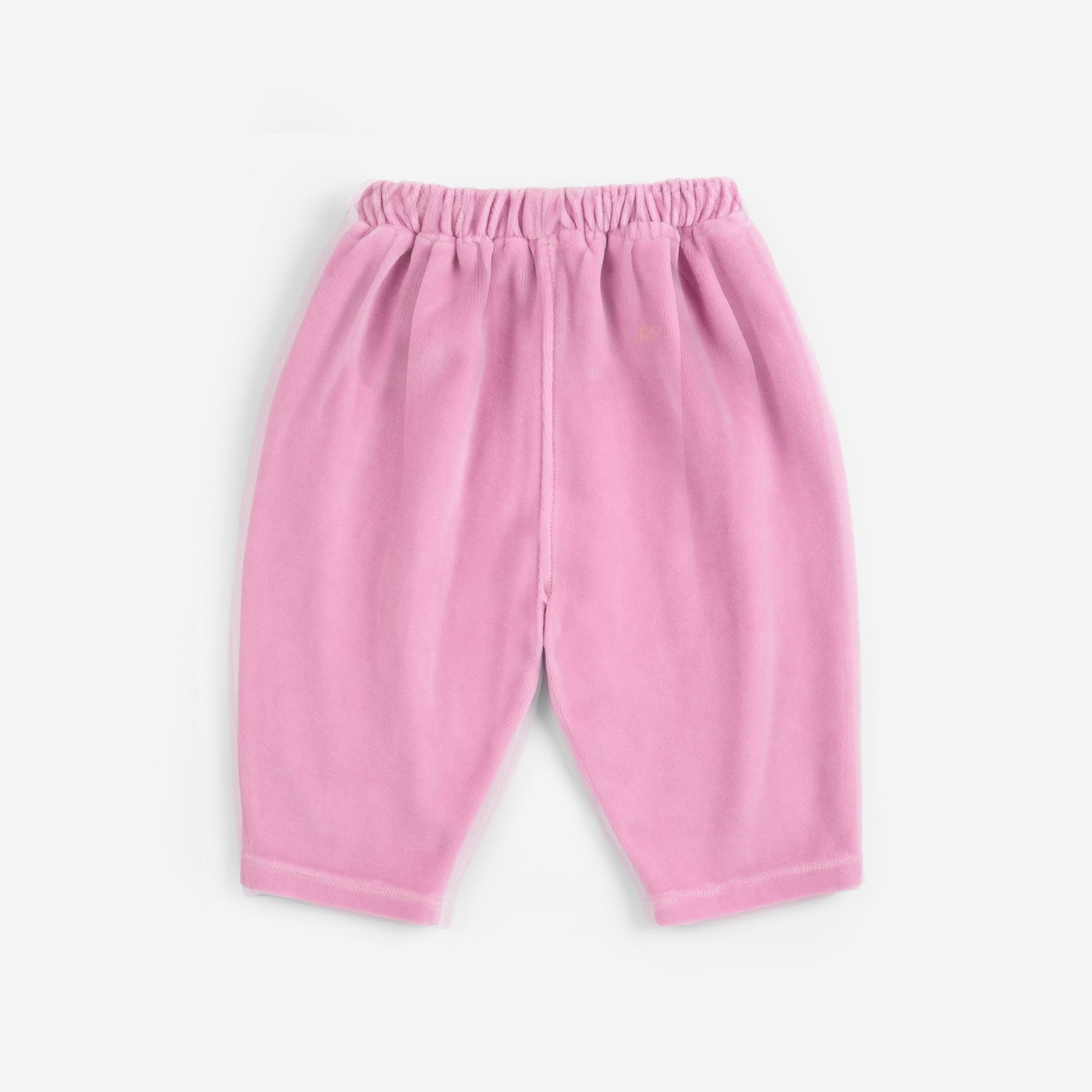 Bobo Choses-Baby Bc Velvet Jogging Pants Pink