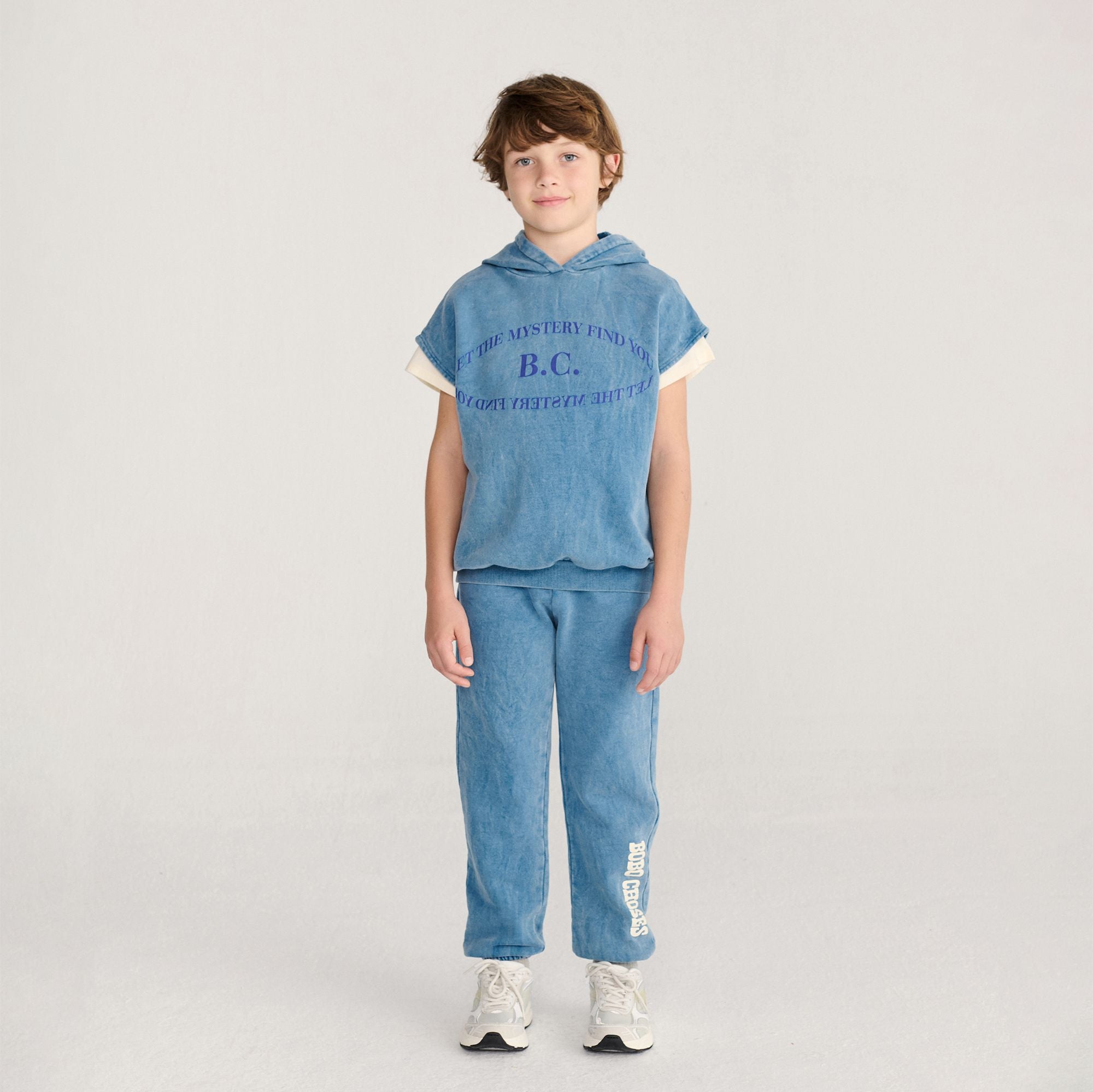 Bobo Choses-Kids Mystery Bc Sleeveless Hoodie Blue