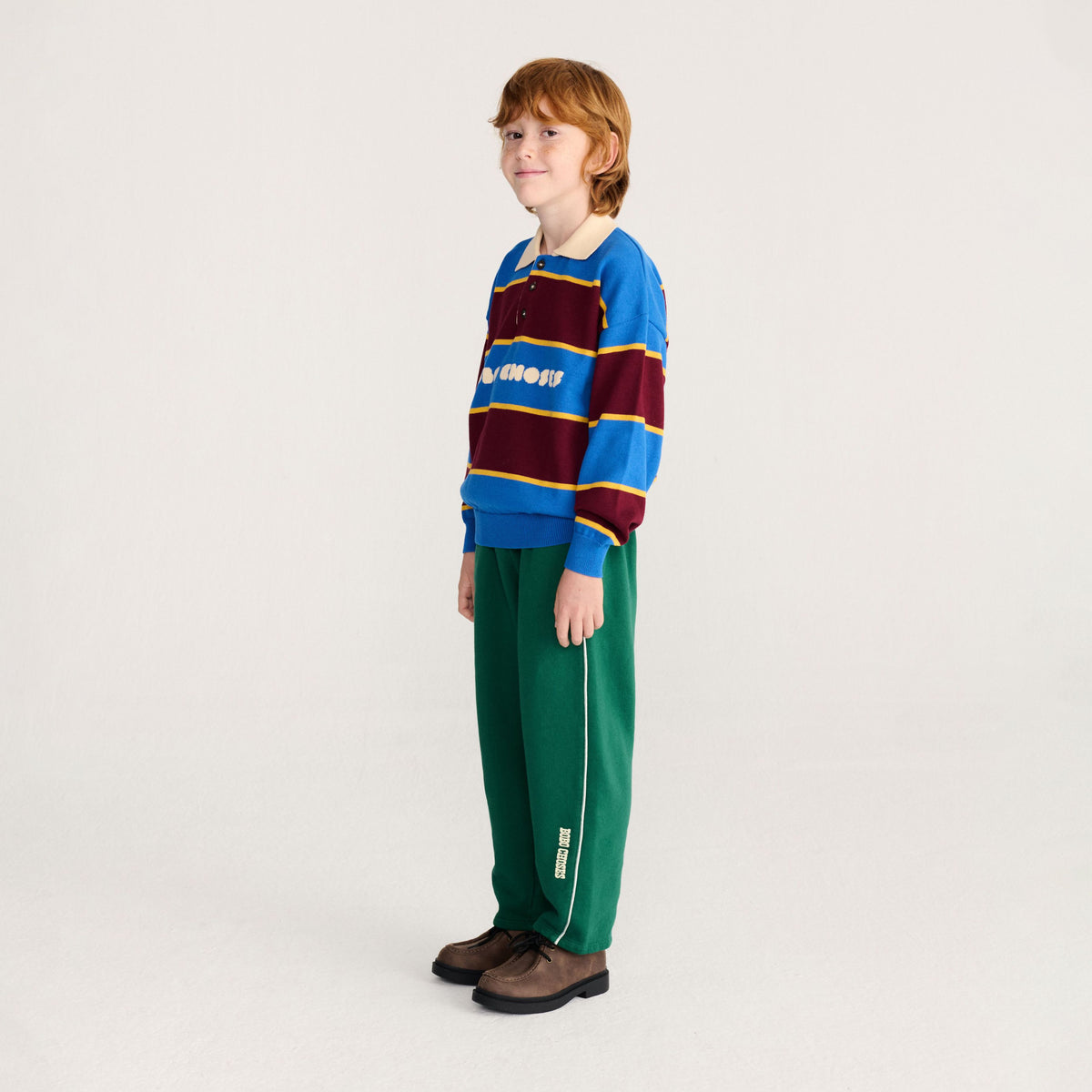 Bobo Choses-Kids Bobo Choses Bolder Polo Jumper Multicolor