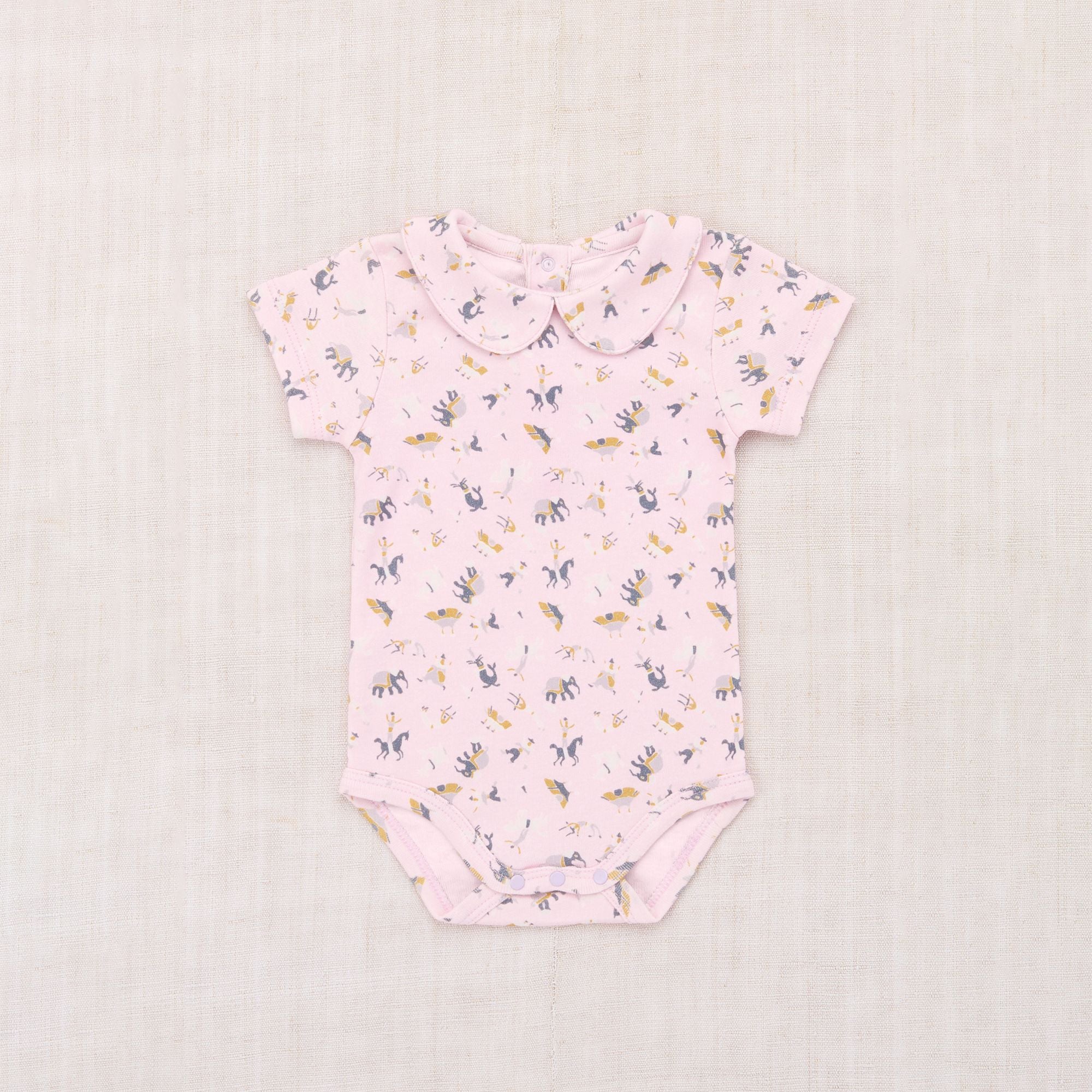 Misha & Puff-Baby Petit Collar Onesie Aura Circus