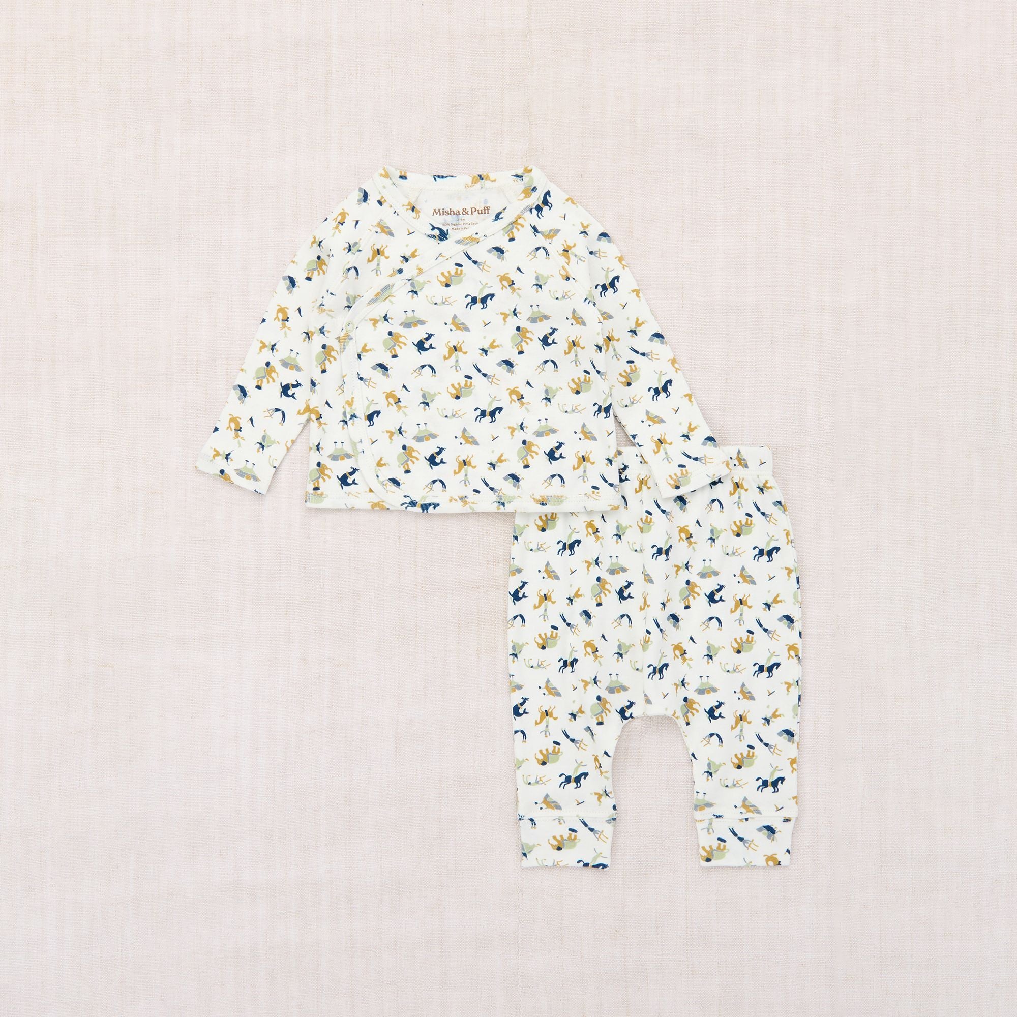 Misha & Puff-Baby Wrap Set Marzipan Circus