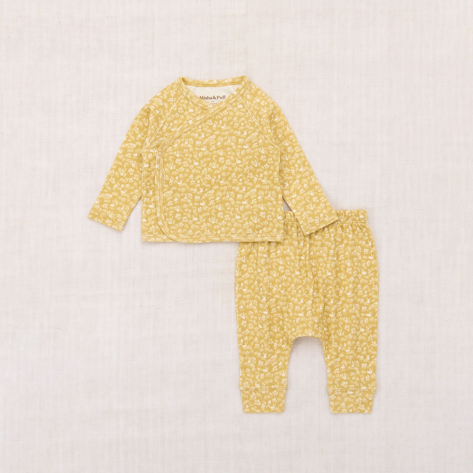 Misha & Puff-Baby Wrap Set Root Bunny Meadow