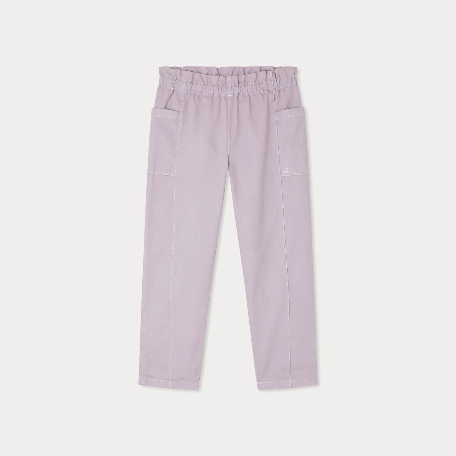 Bonpoint-Tiche trousers in organic cotton Lilas