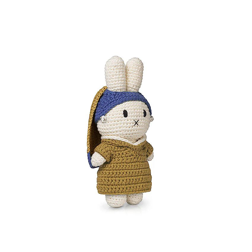Miffy-Miffy in Girl with a Pearl Earring Dress Brown