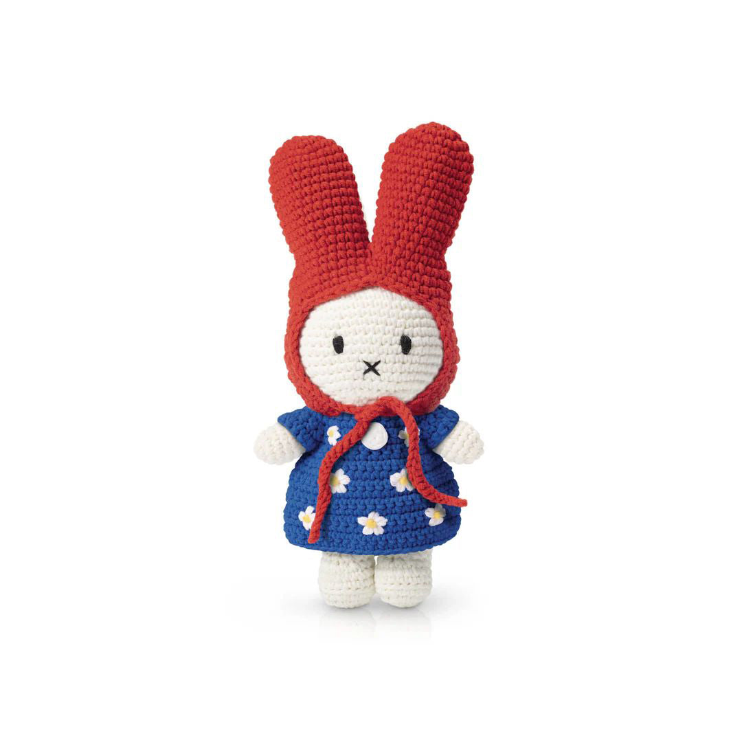 Miffy-Miffy Little Flower Dress Blue & Red