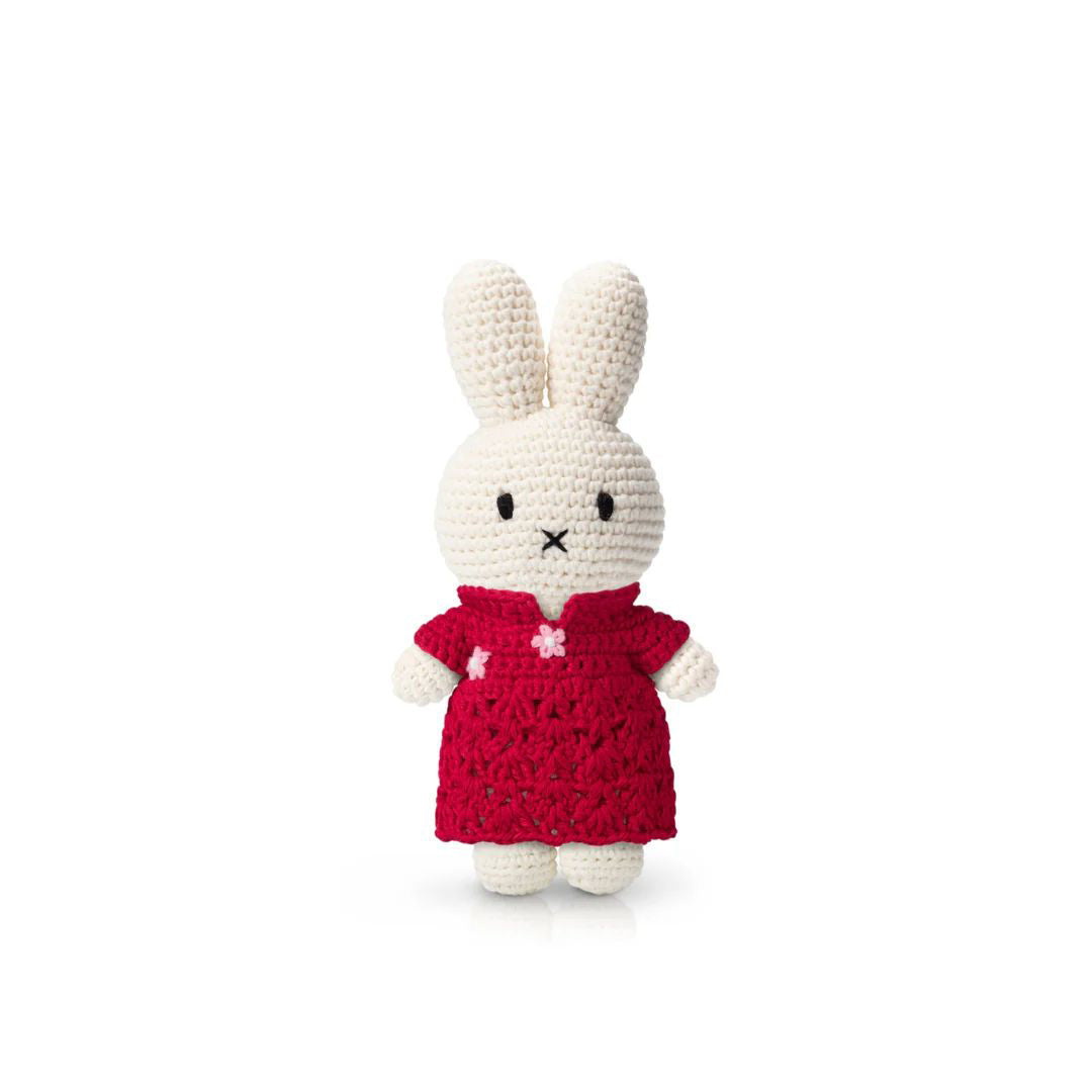 Miffy-Miffy Qipao Dress Red