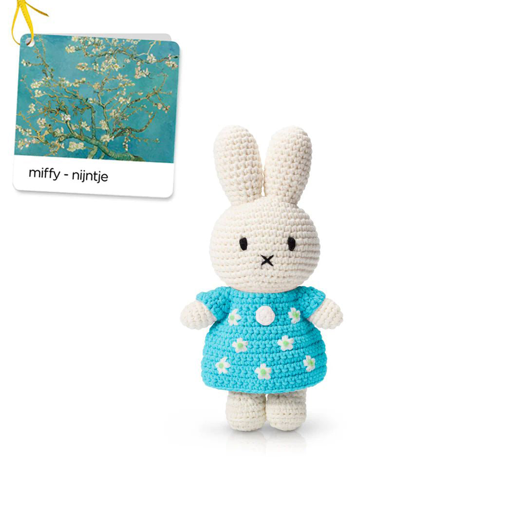 Miffy-Miffy Van Gogh Inspired Almond Blossom Dress Blue